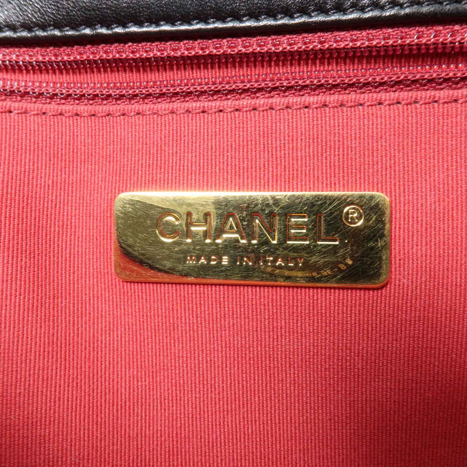 CHANEL 羊皮皮革C19 Small手挽肩背兩用袋