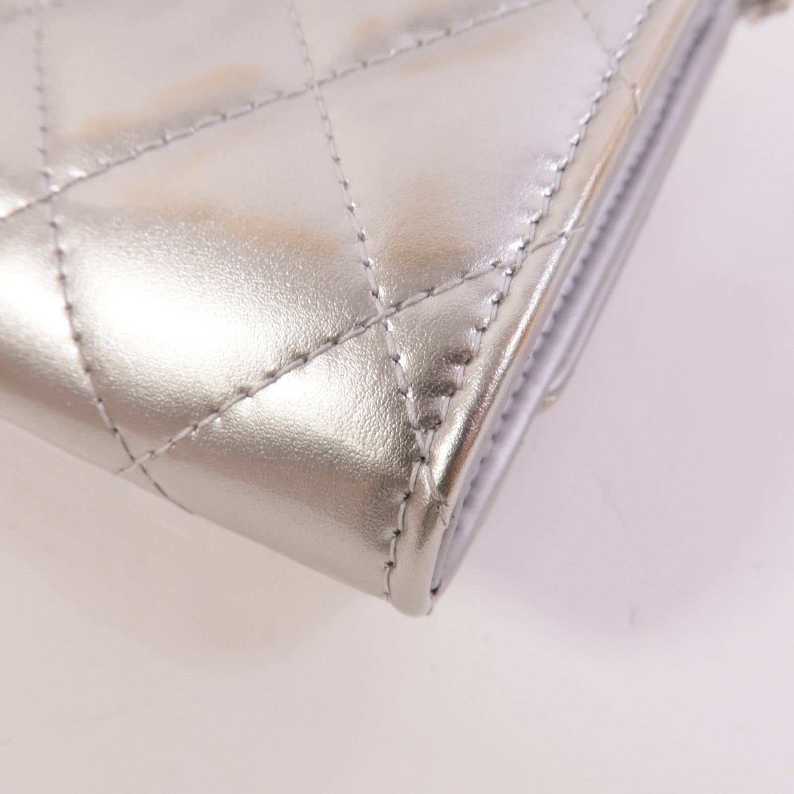 CHANEL 漆皮皮革Wallet On Chain肩背袋