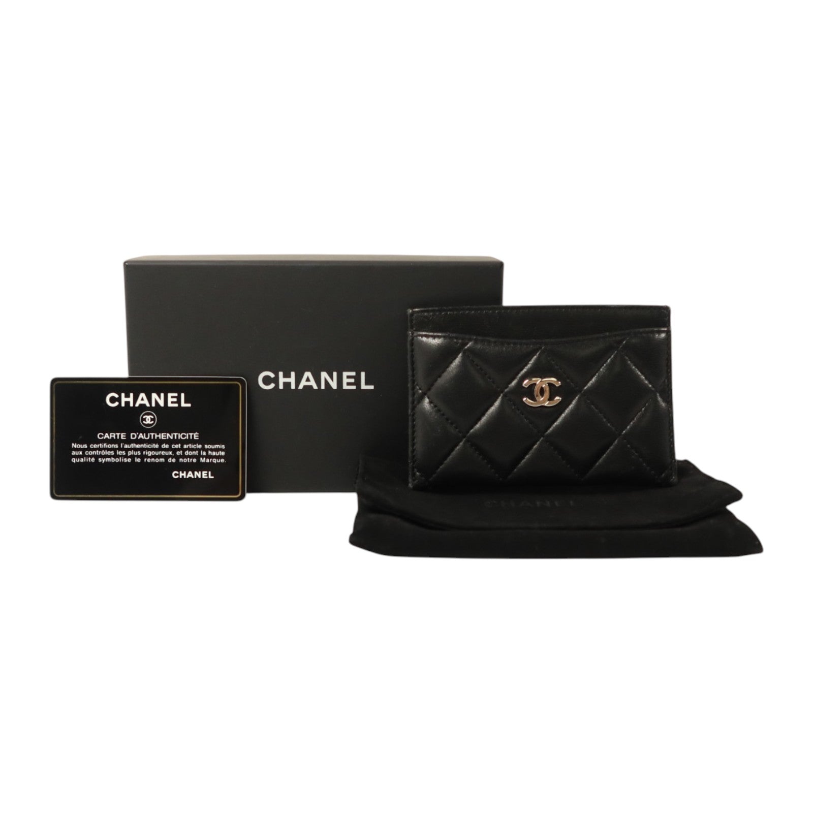 CHANEL 羊皮皮革Card Case卡片套
