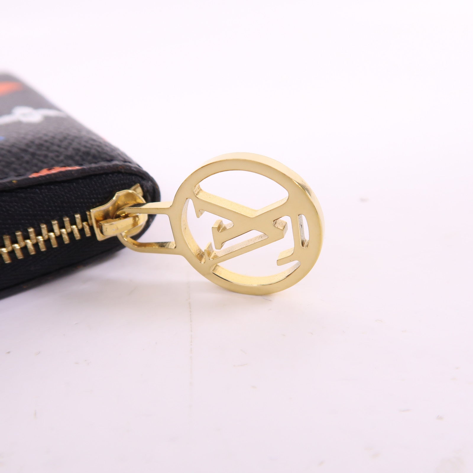 LOUIS VUITTON Monogram Game On Zippy Coin Purse金扣零錢包