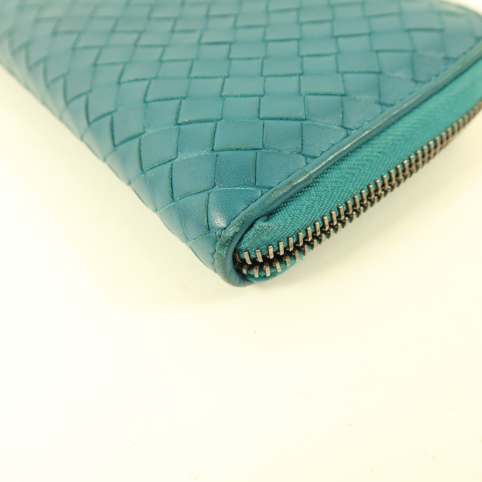 BOTTEGA VENETA 羊皮皮革Long Round Wallet長錢包