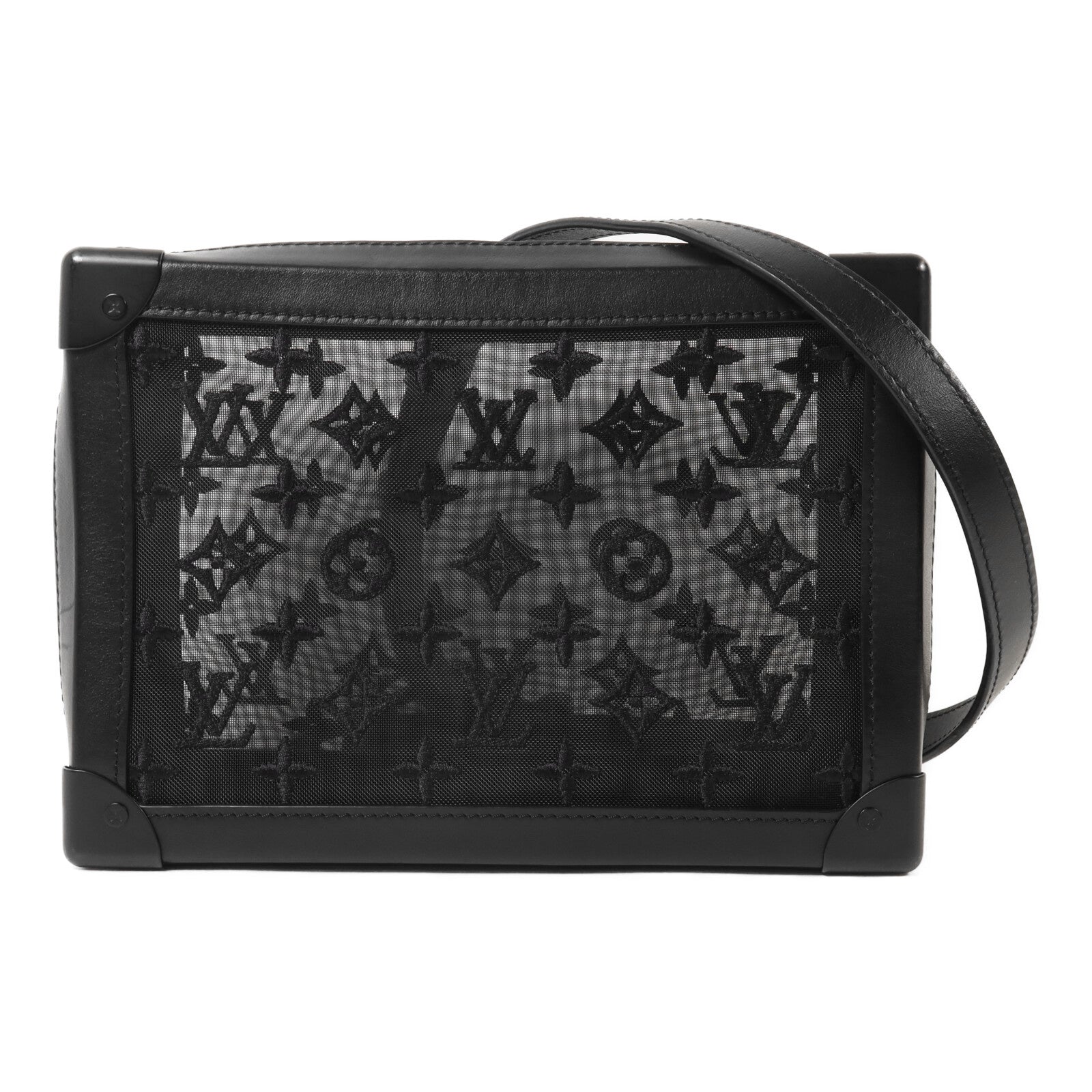 LOUIS VUITTON Monogram Mesh Soft Trunk肩背袋