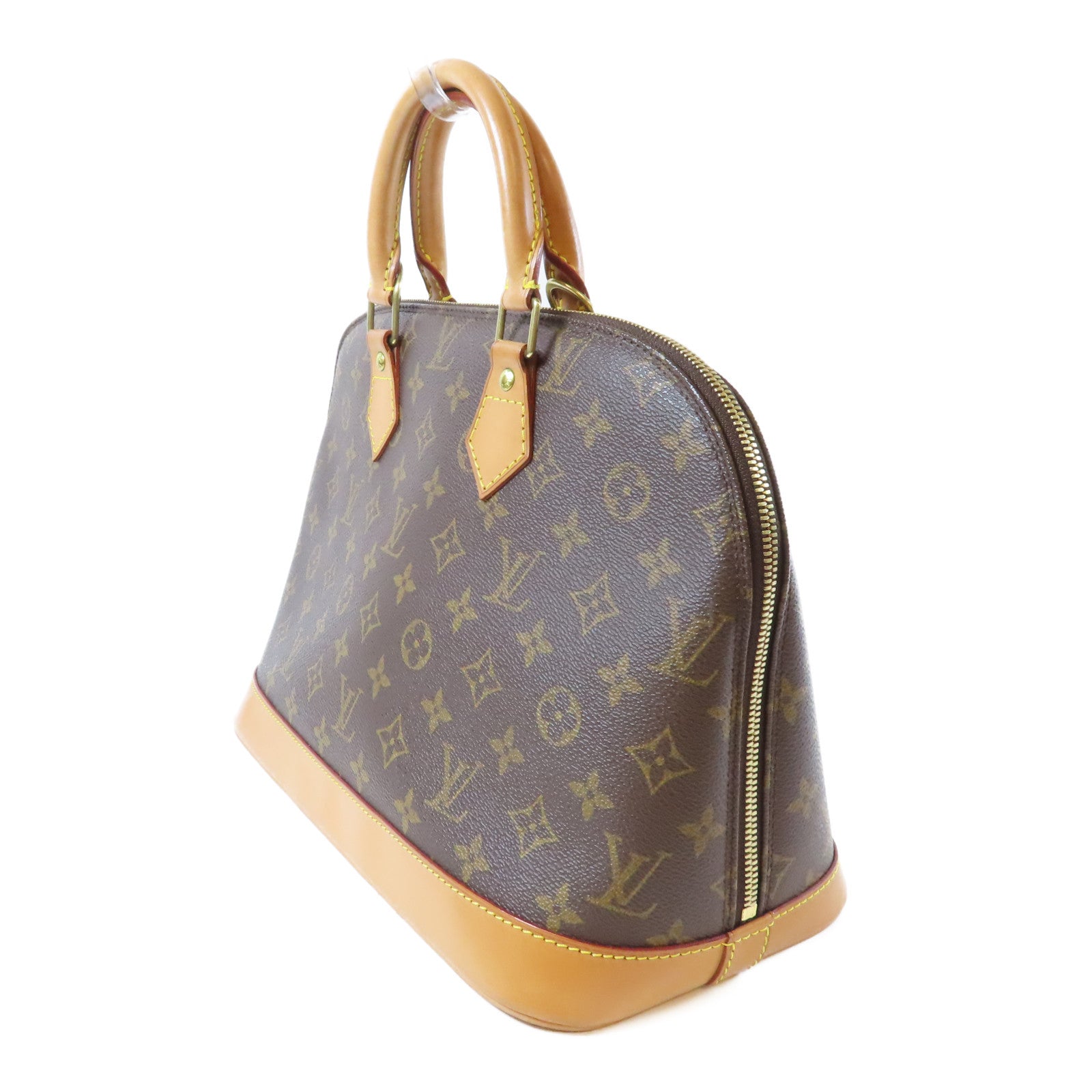LOUIS VUITTON 【激減優惠】Monogram Alma金扣手挽袋啡色