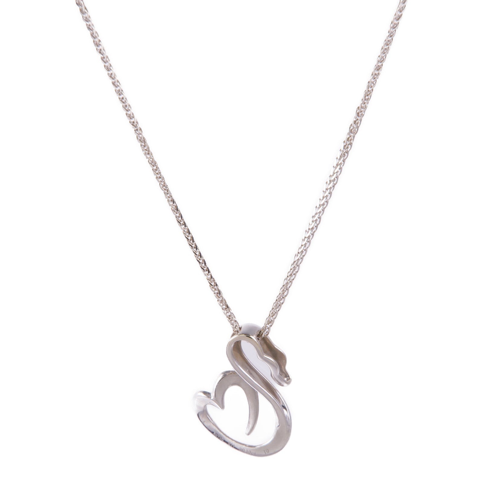 JEWELRY 18K白金Diamond Necklace鑽石項鍊