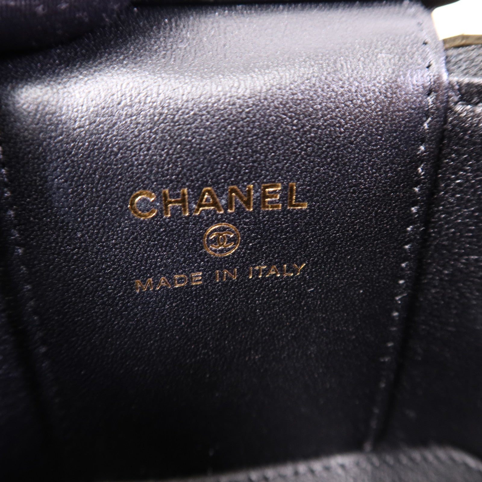 CHANEL 羊皮皮革Chain Shoulder Bag金扣鏈帶肩背袋