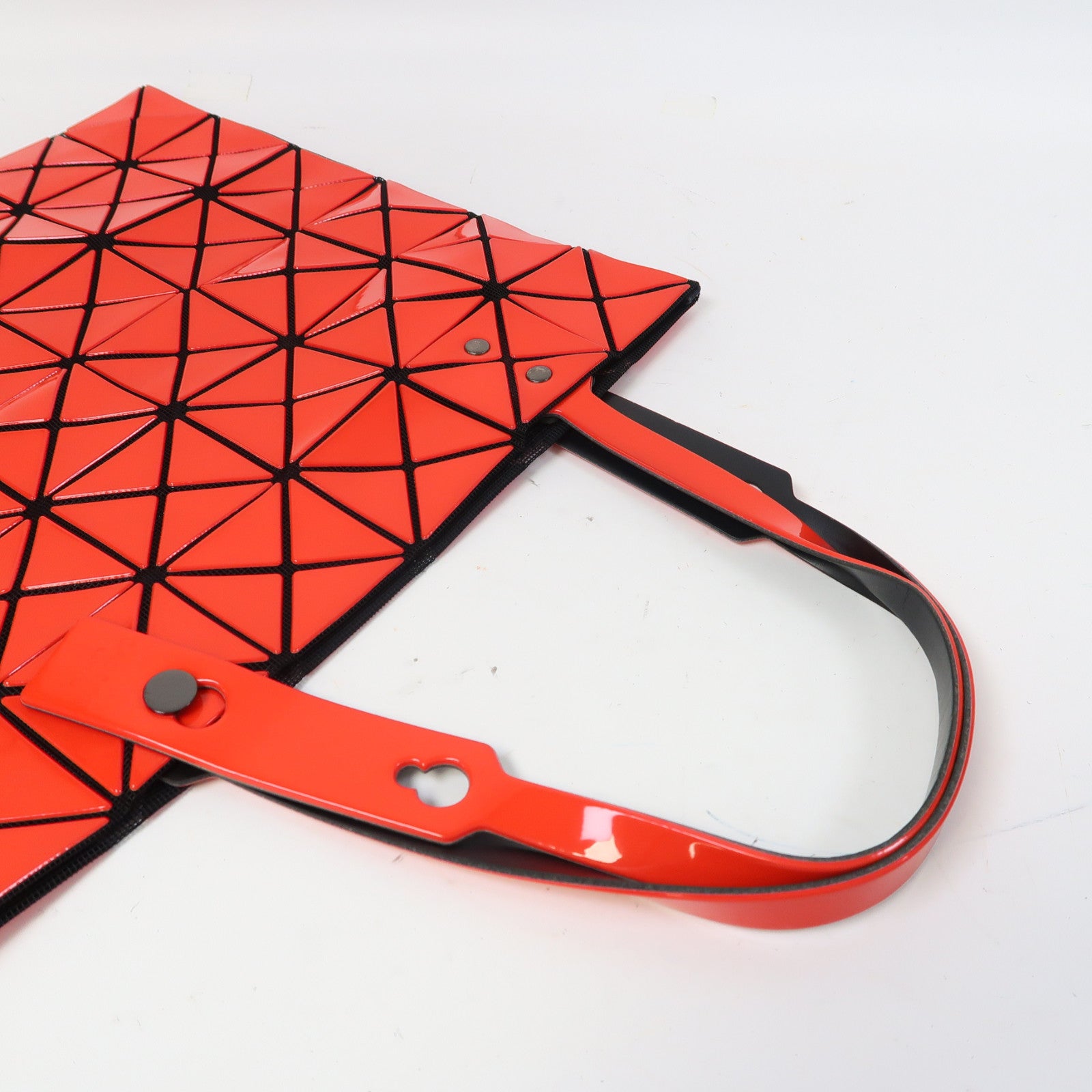 BAO BAO ISSEYMIYAKE PVC Tote Bag手挽袋紅色