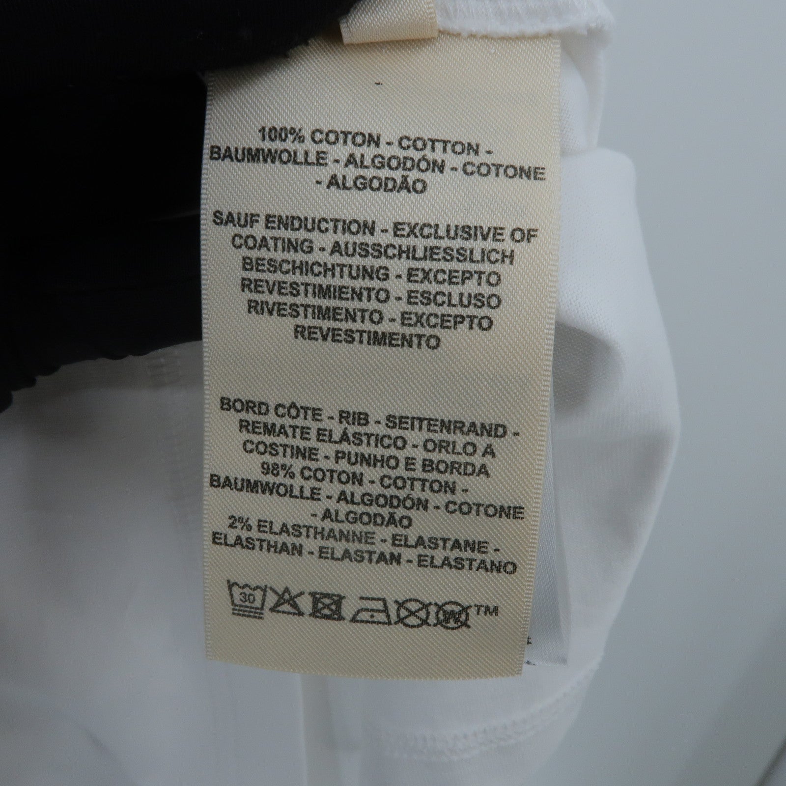 HERMES Cotton Cartouche Short Sleeve T-shirt上衣