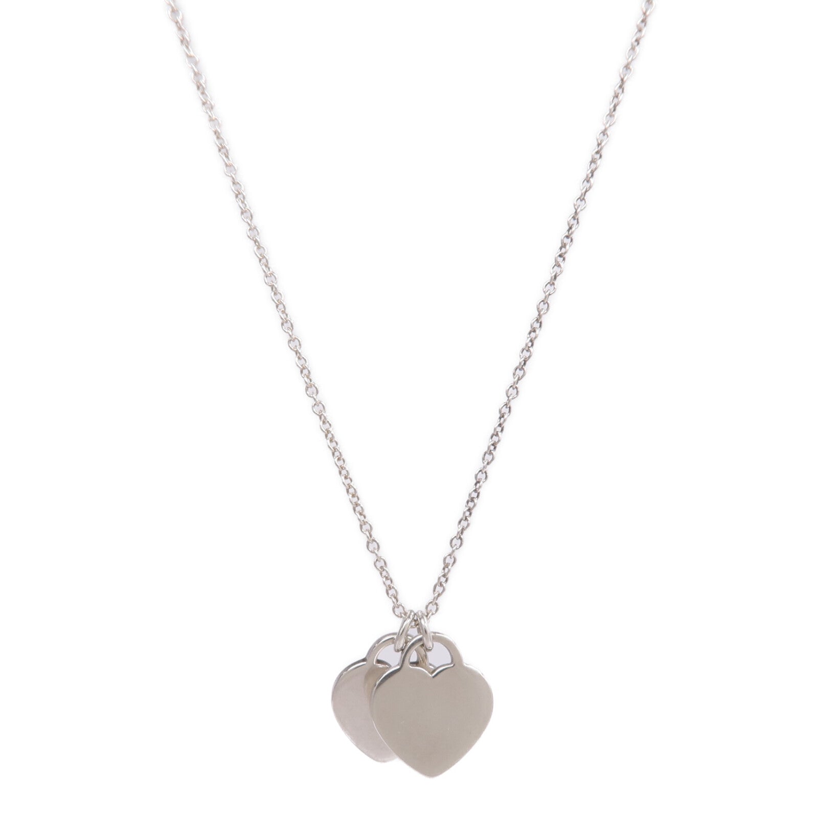 TIFFANY＆CO 925純銀Return To Tiffany Heart Pendant項鍊