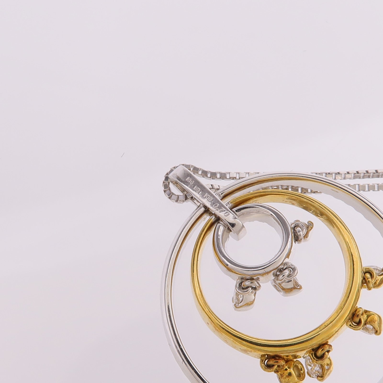 JEWELRY 【激減優惠】18K黃金/白金Diamond Necklace鑽石項鍊