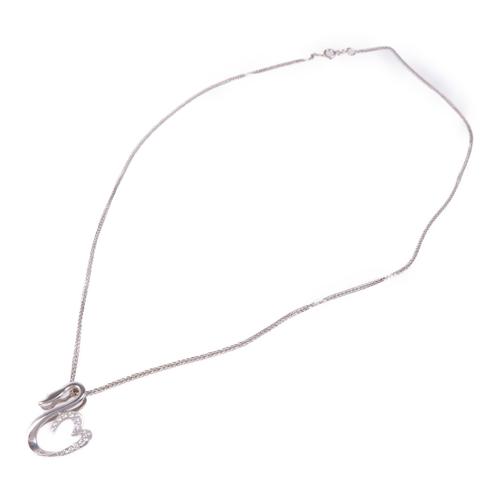 JEWELRY 18K白金Diamond Necklace鑽石項鍊