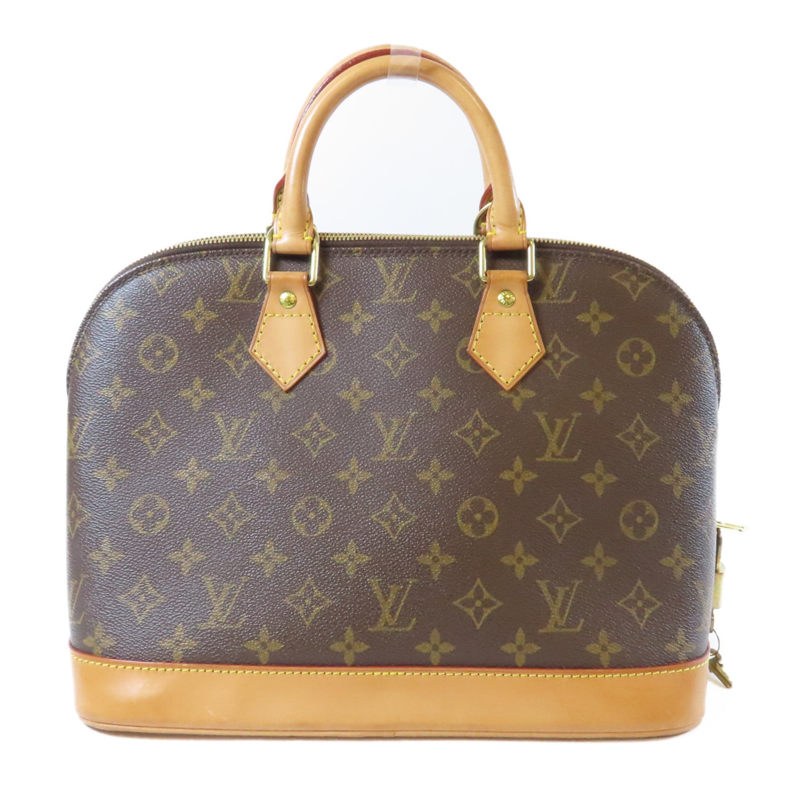LOUIS VUITTON 【激減優惠】Monogram Alma金扣手挽袋啡色