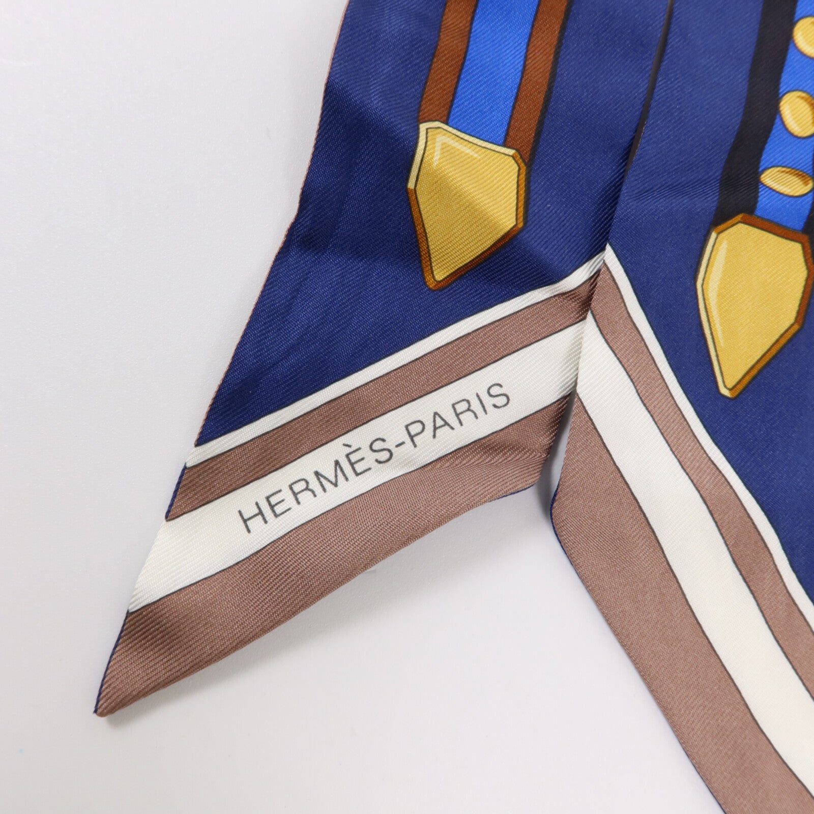 HERMES 絲質Twilly絲巾