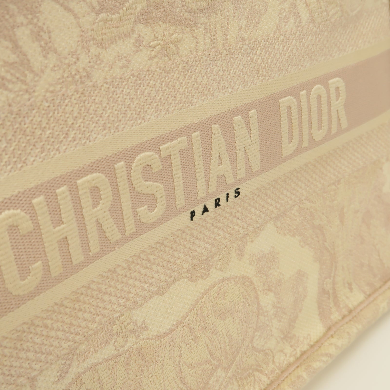 Dior 【激減優惠】帆布Medium Book Tote Bag手挽袋粉紅色