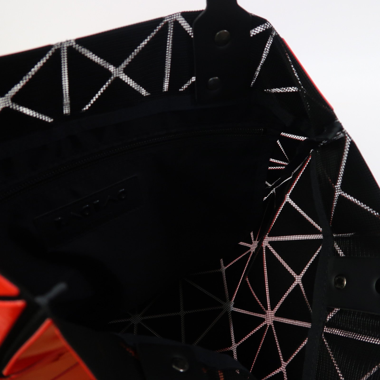 BAO BAO ISSEYMIYAKE PVC Tote Bag手挽袋紅色