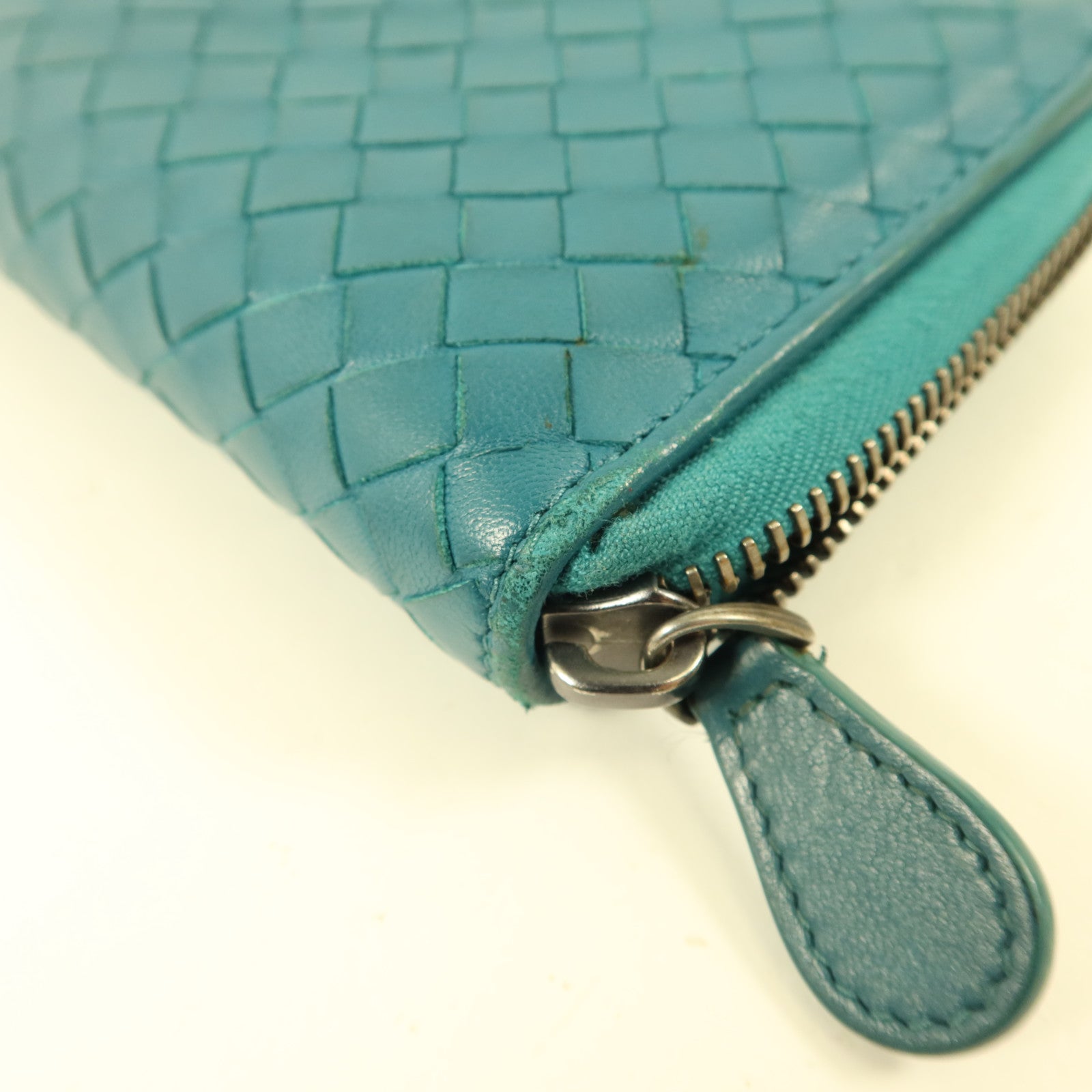 BOTTEGA VENETA 羊皮皮革Long Round Wallet長錢包