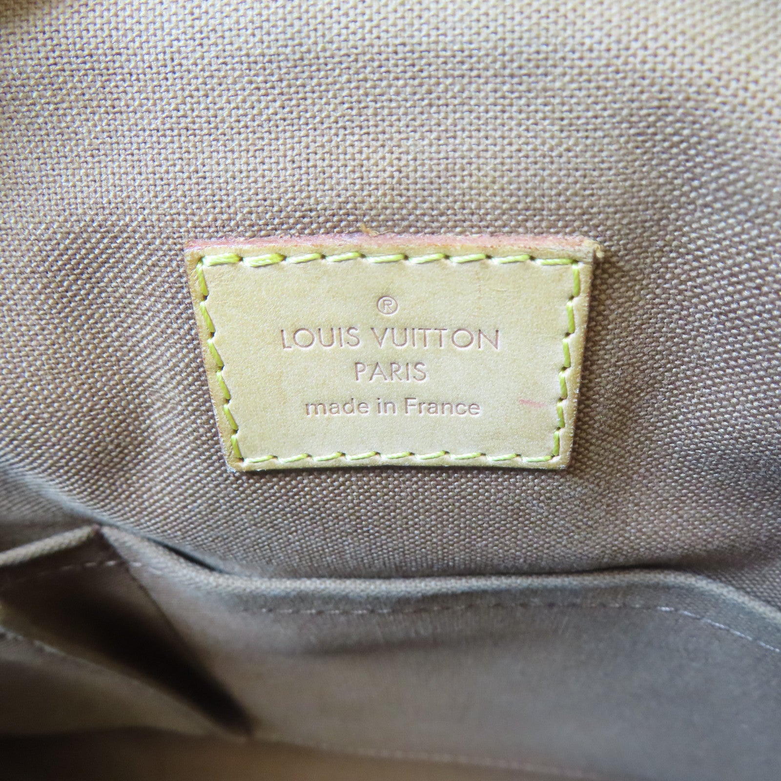 LOUIS VUITTON 【激減優惠】Monogram Tivoli GM金扣肩背袋啡色