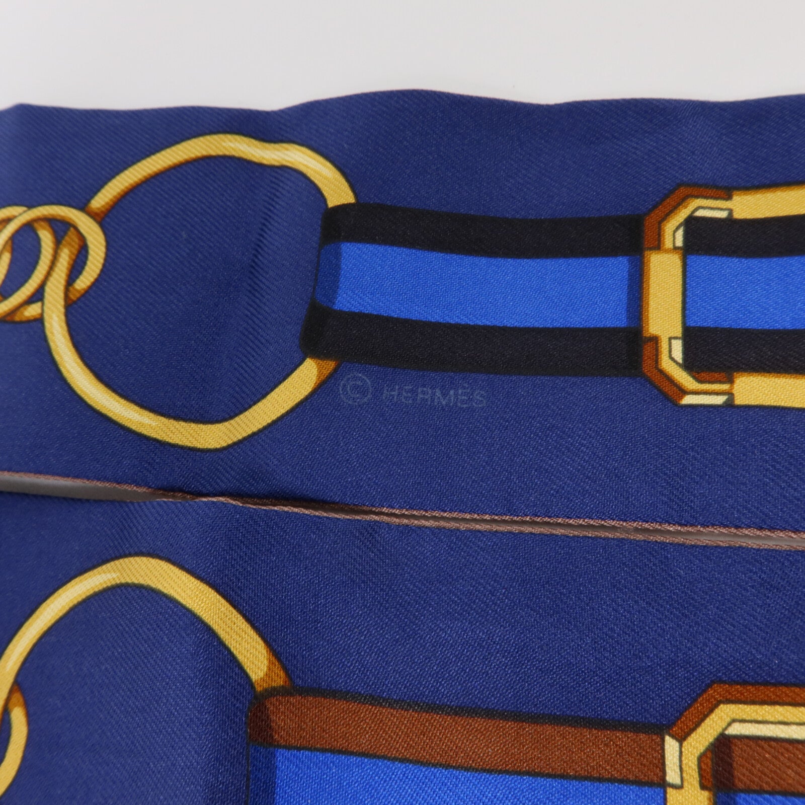 HERMES 絲質Twilly絲巾