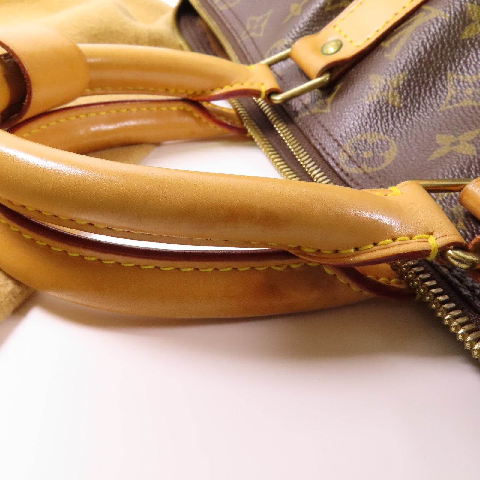 LOUIS VUITTON Monogram Keepall Bandouliere 45金扣手挽肩背兩用袋