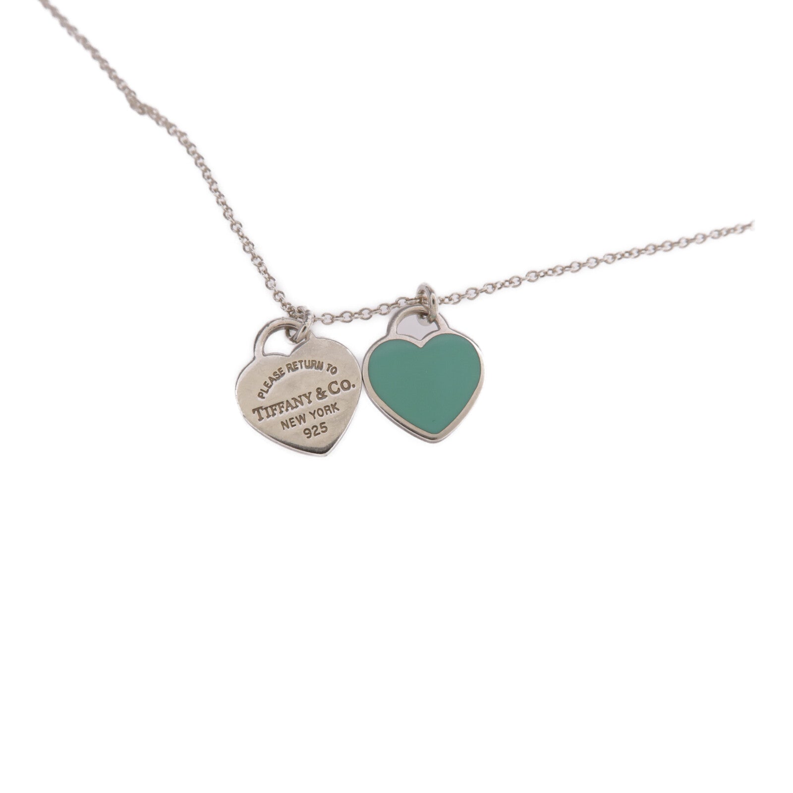 TIFFANY＆CO 925純銀Return To Tiffany Heart Pendant項鍊