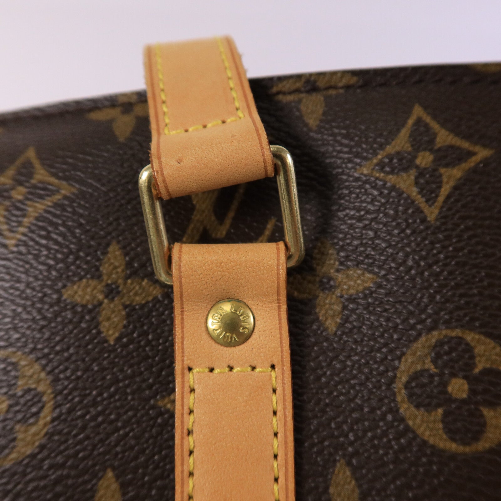LOUIS VUITTON Monogram Babylone金扣肩背袋