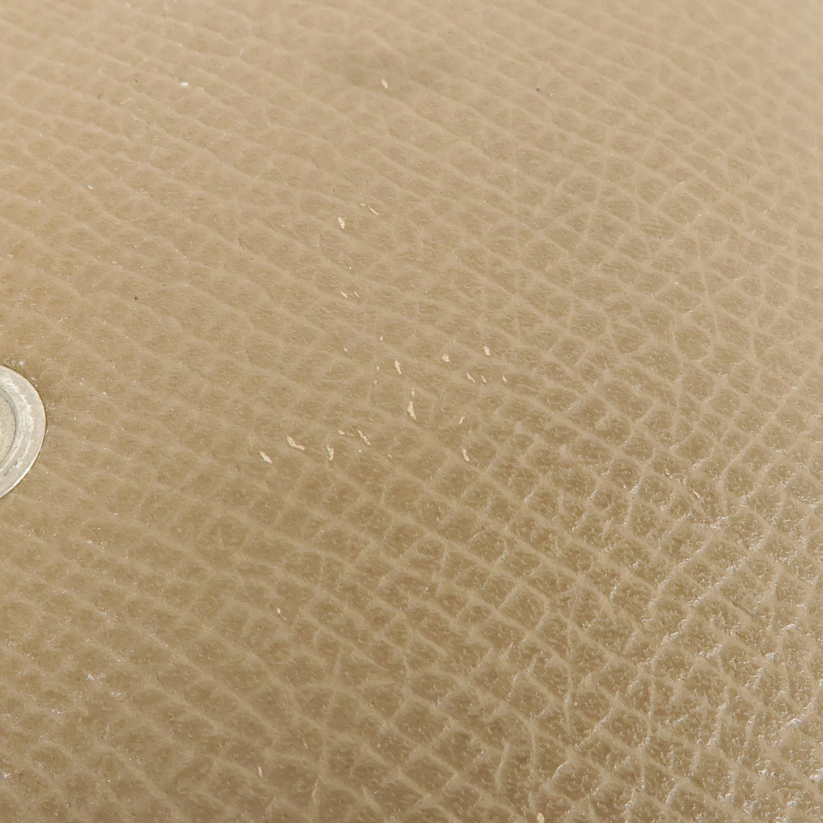 HERMES Epsom皮革Bastia Coin Case銀扣零錢包Etoupe