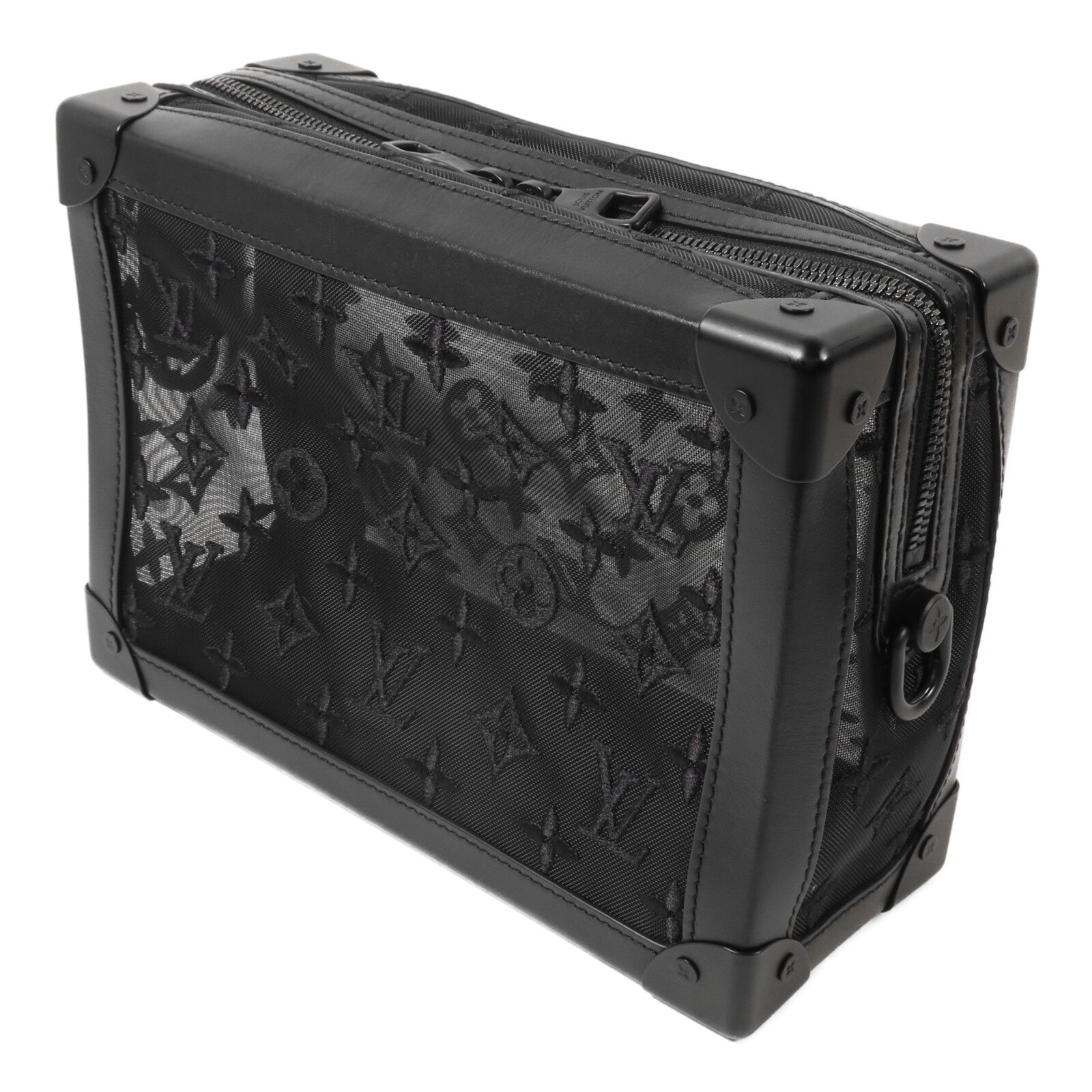 LOUIS VUITTON Monogram Mesh Soft Trunk肩背袋