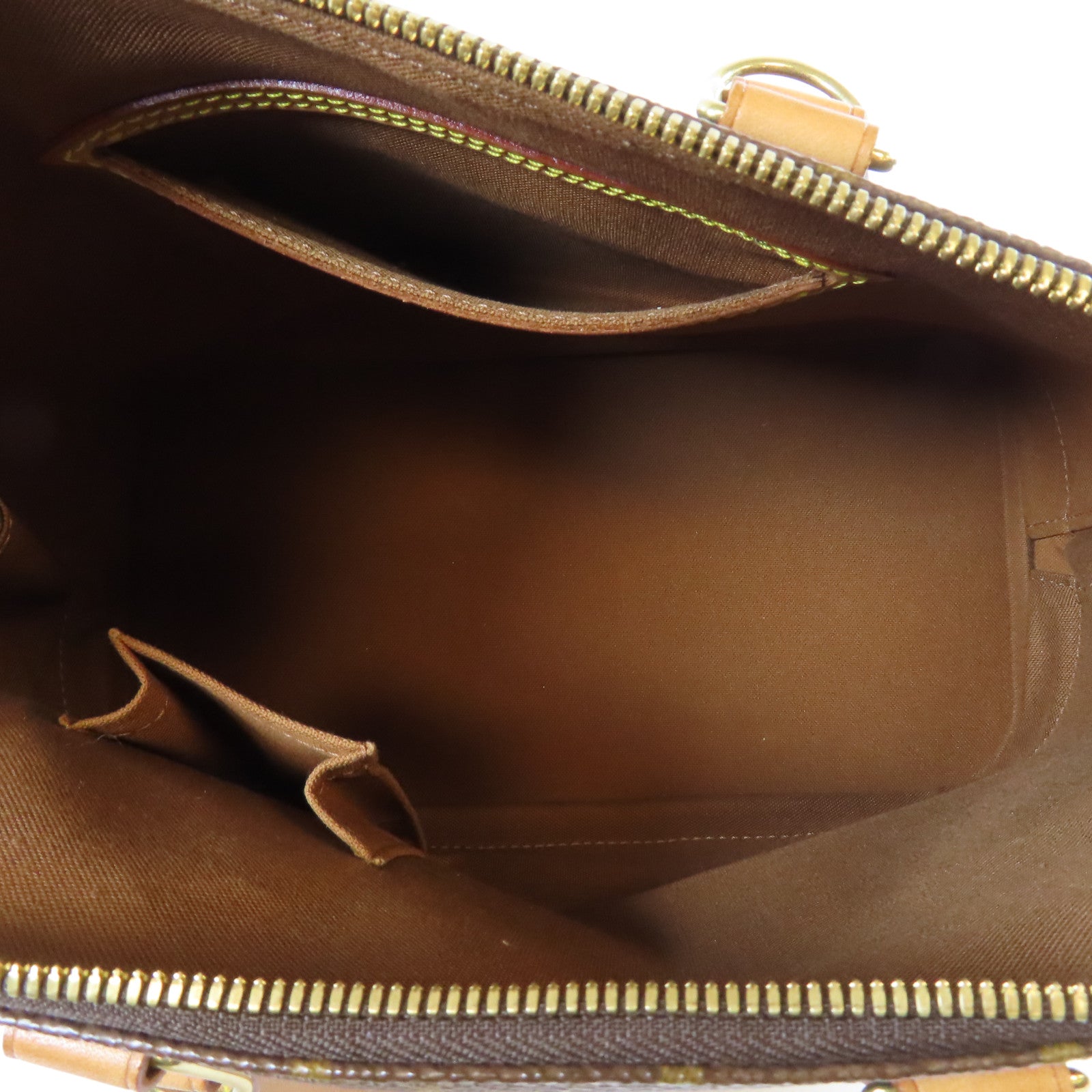 LOUIS VUITTON 【激減優惠】Monogram Alma金扣手挽袋啡色
