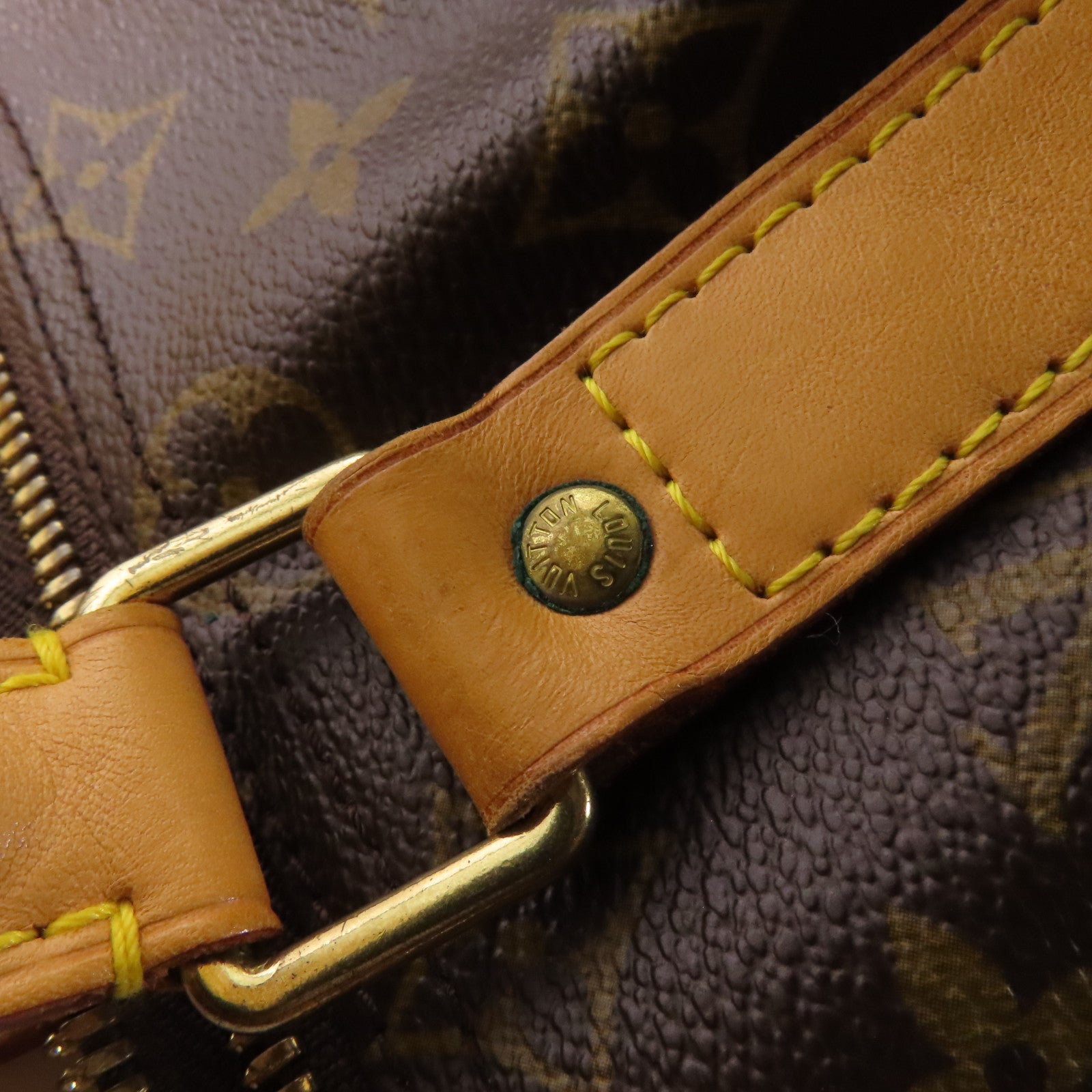 LOUIS VUITTON Monogram Keepall Bandouliere 45金扣手挽肩背兩用袋