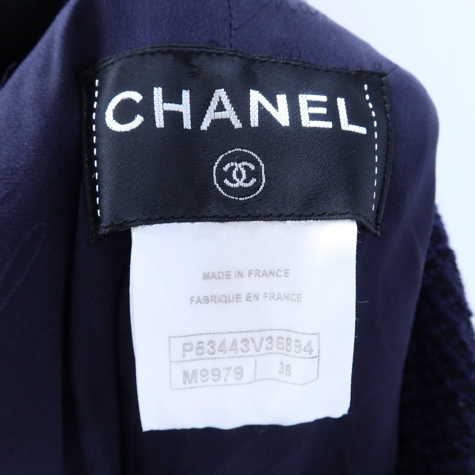 CHANEL Wool/Polyamide Pleated Short Sleeve Dress連身裙