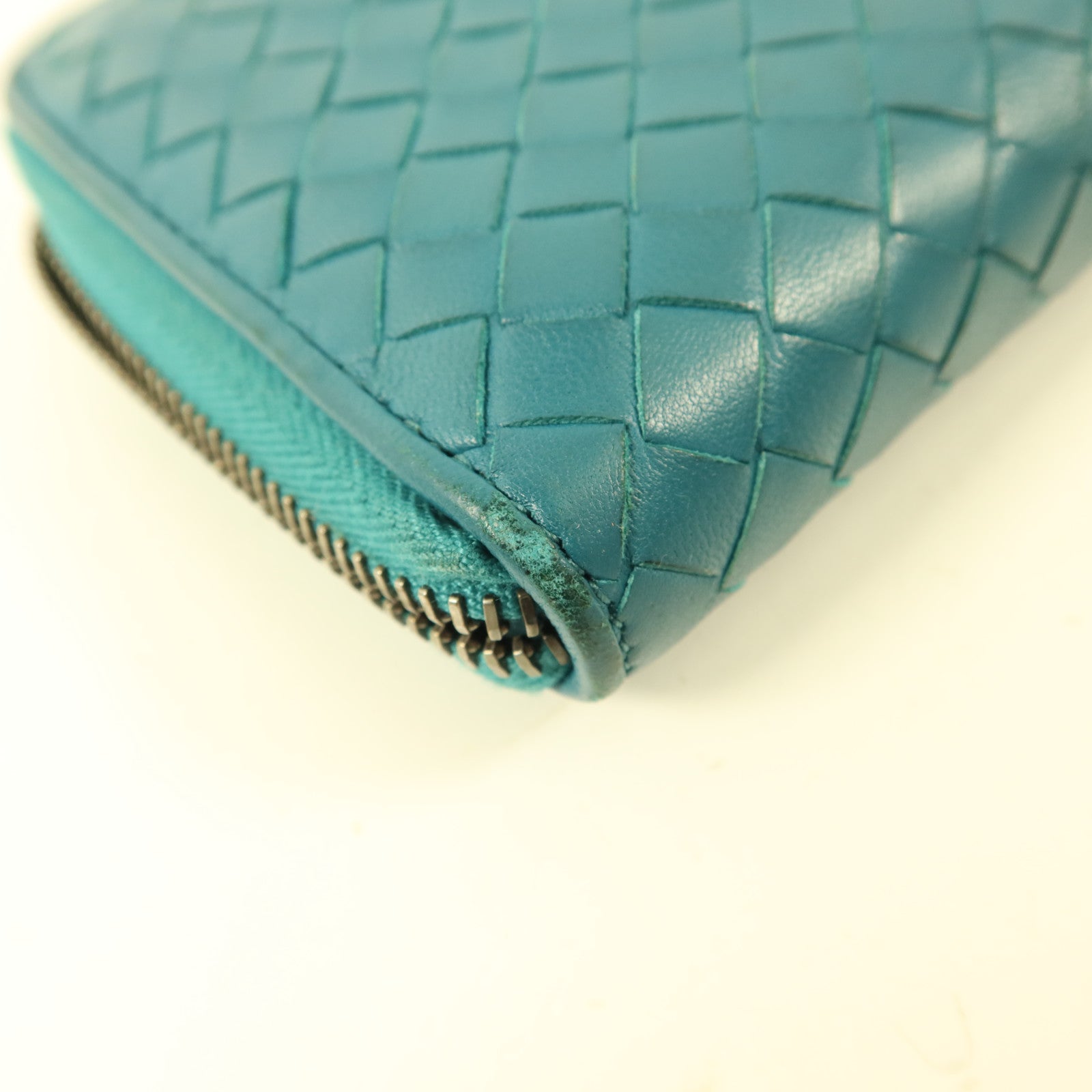 BOTTEGA VENETA 羊皮皮革Long Round Wallet長錢包