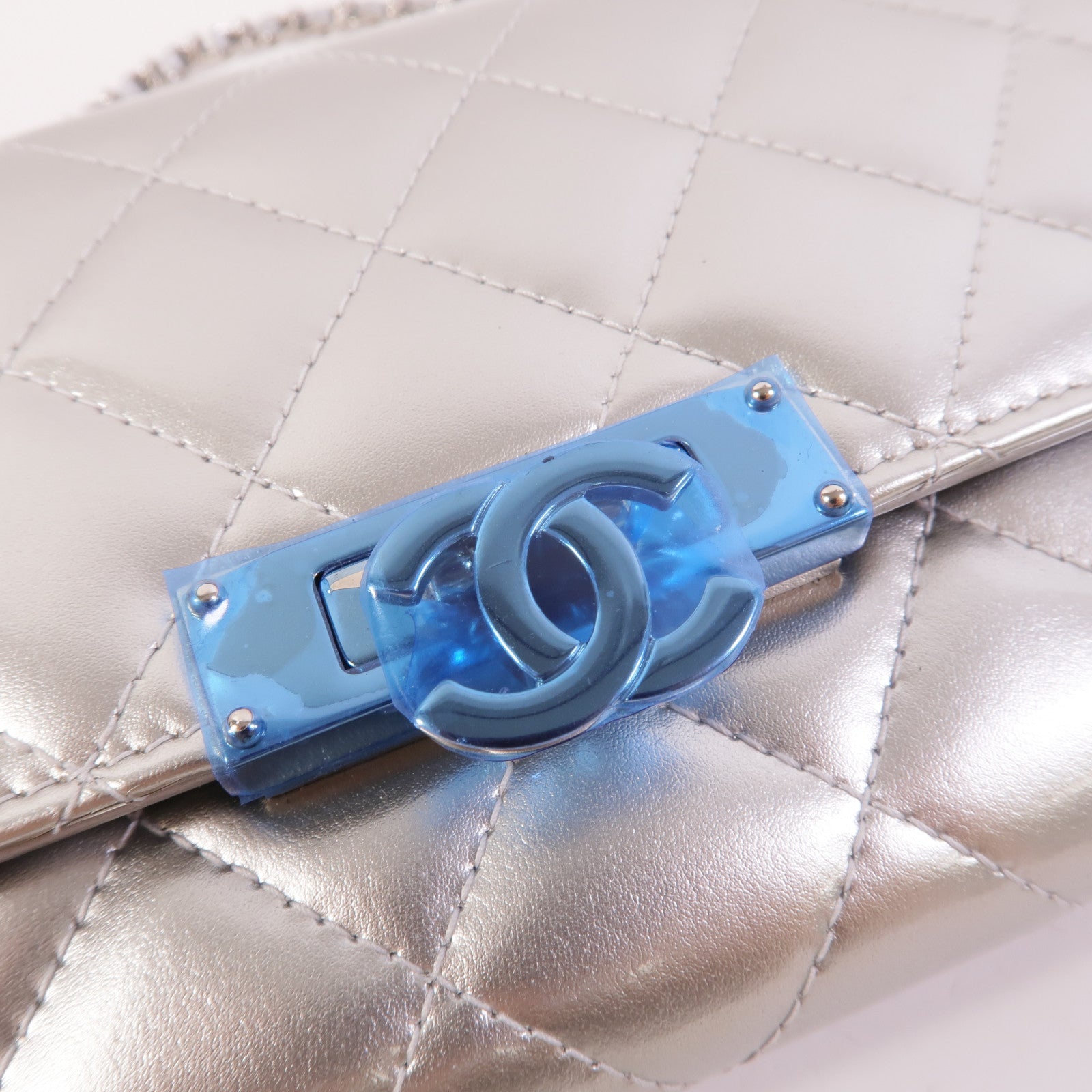 CHANEL 漆皮皮革Wallet On Chain肩背袋