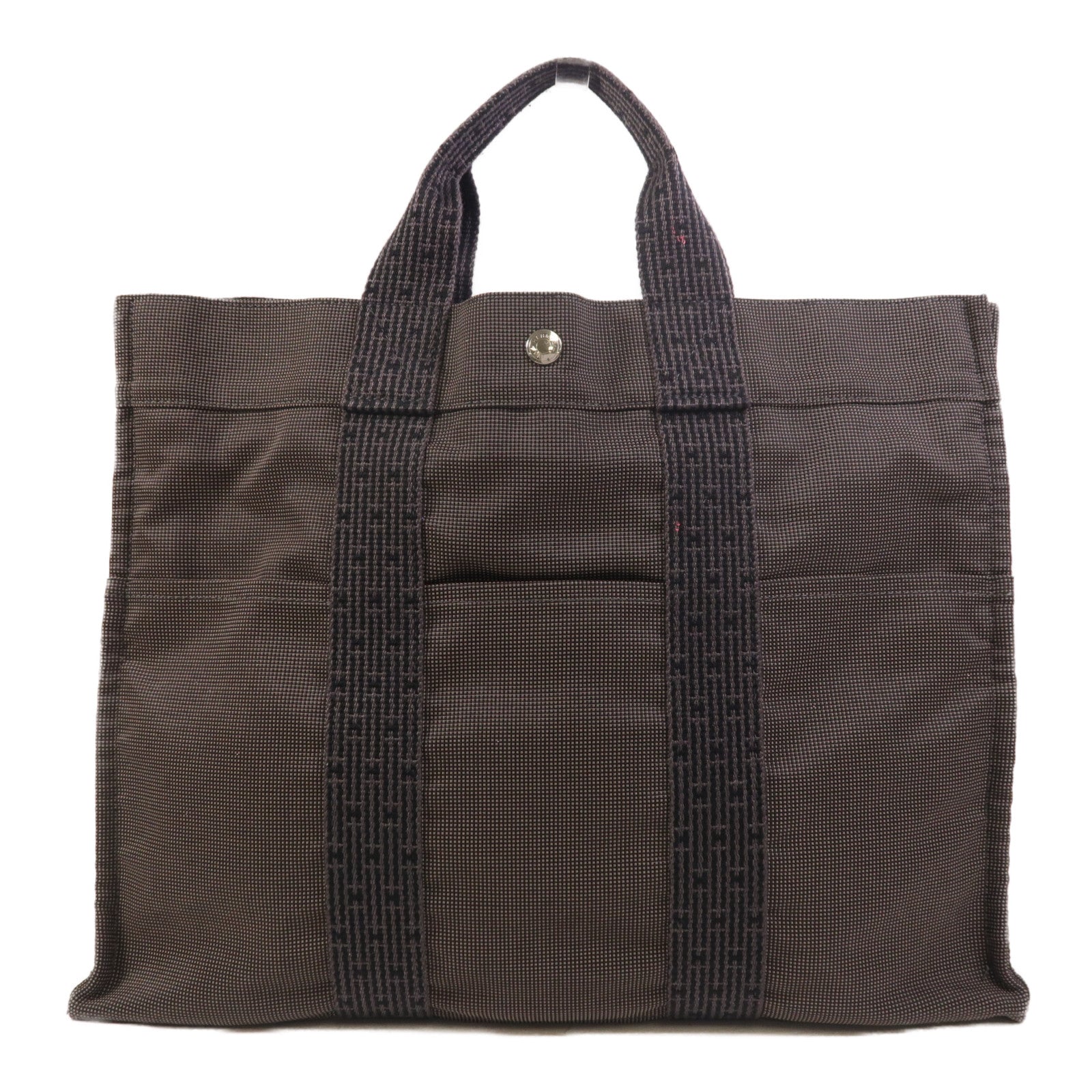 HERMES 帆布Herline MM手挽袋