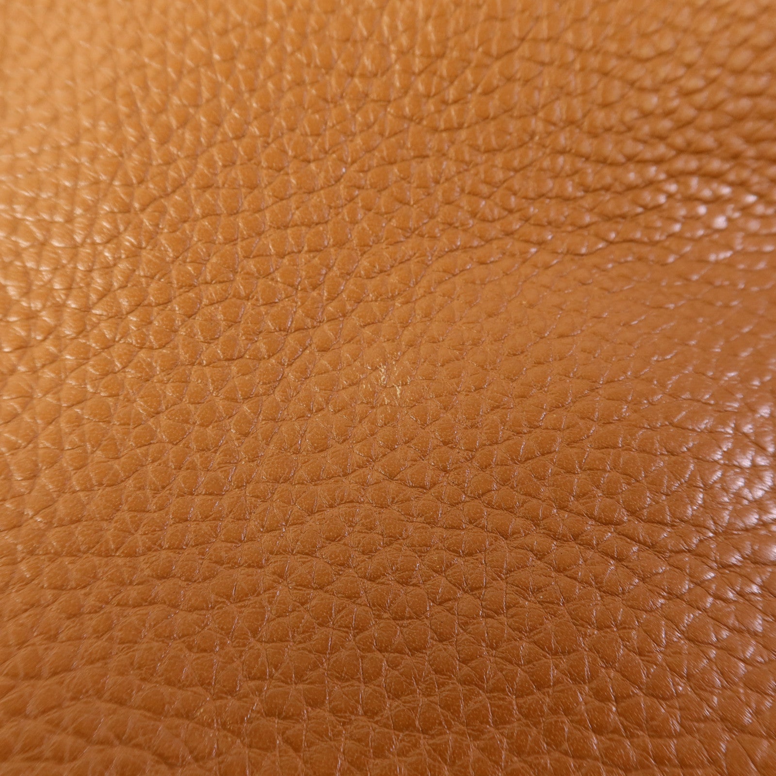 HERMES Clemence皮革Double Sens 35肩背袋/手挽袋Gold/Bleu Abysse