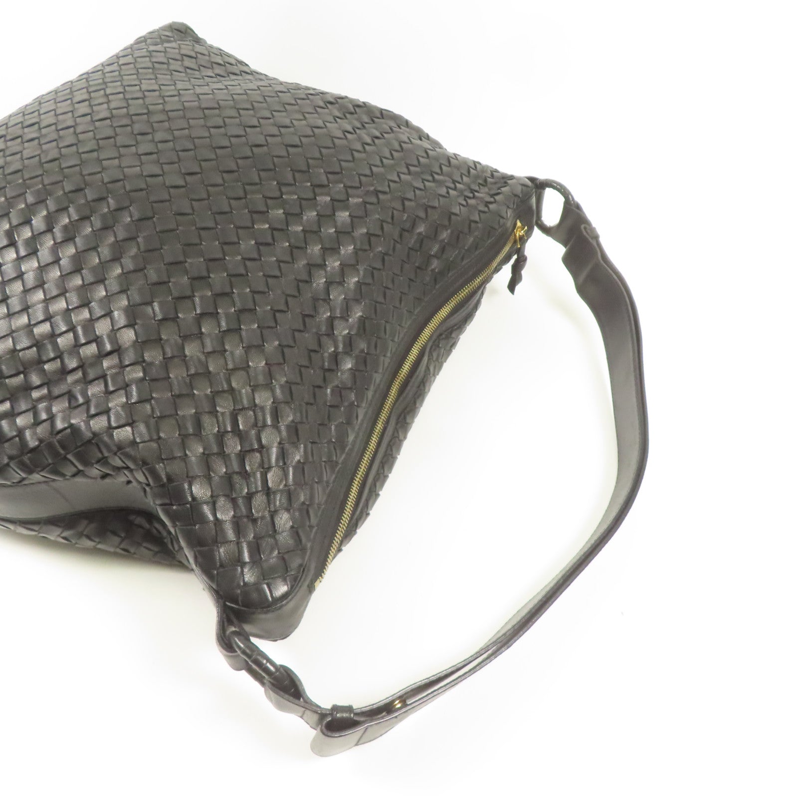 BOTTEGA VENETA 牛皮皮革Shoulder Bag金扣肩背袋