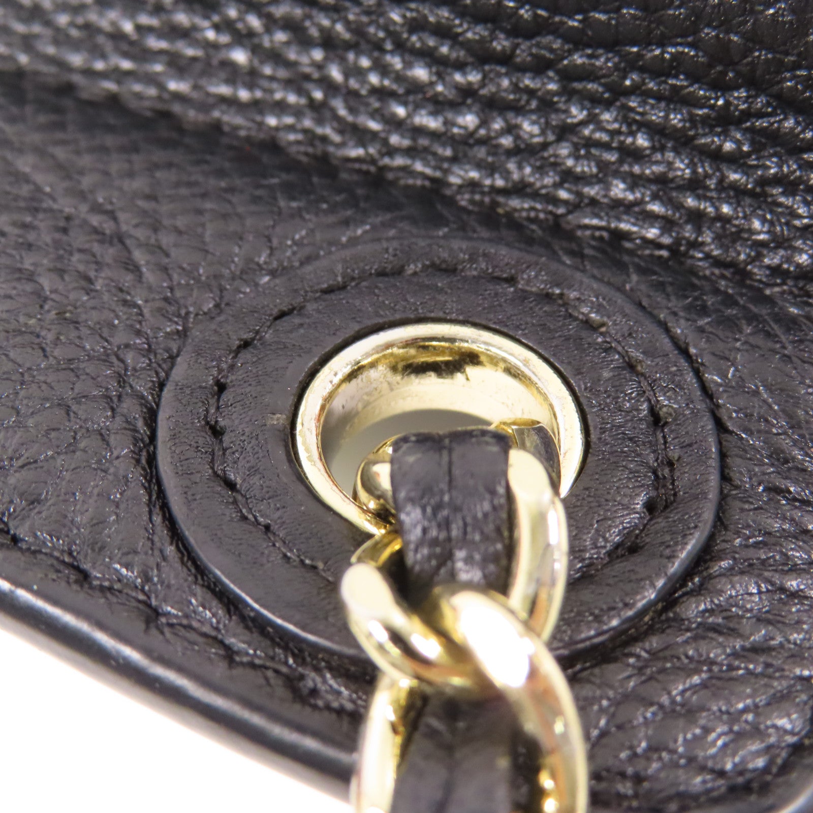 Tory Burch 皮革Shoulder Bag金扣鏈帶肩背袋