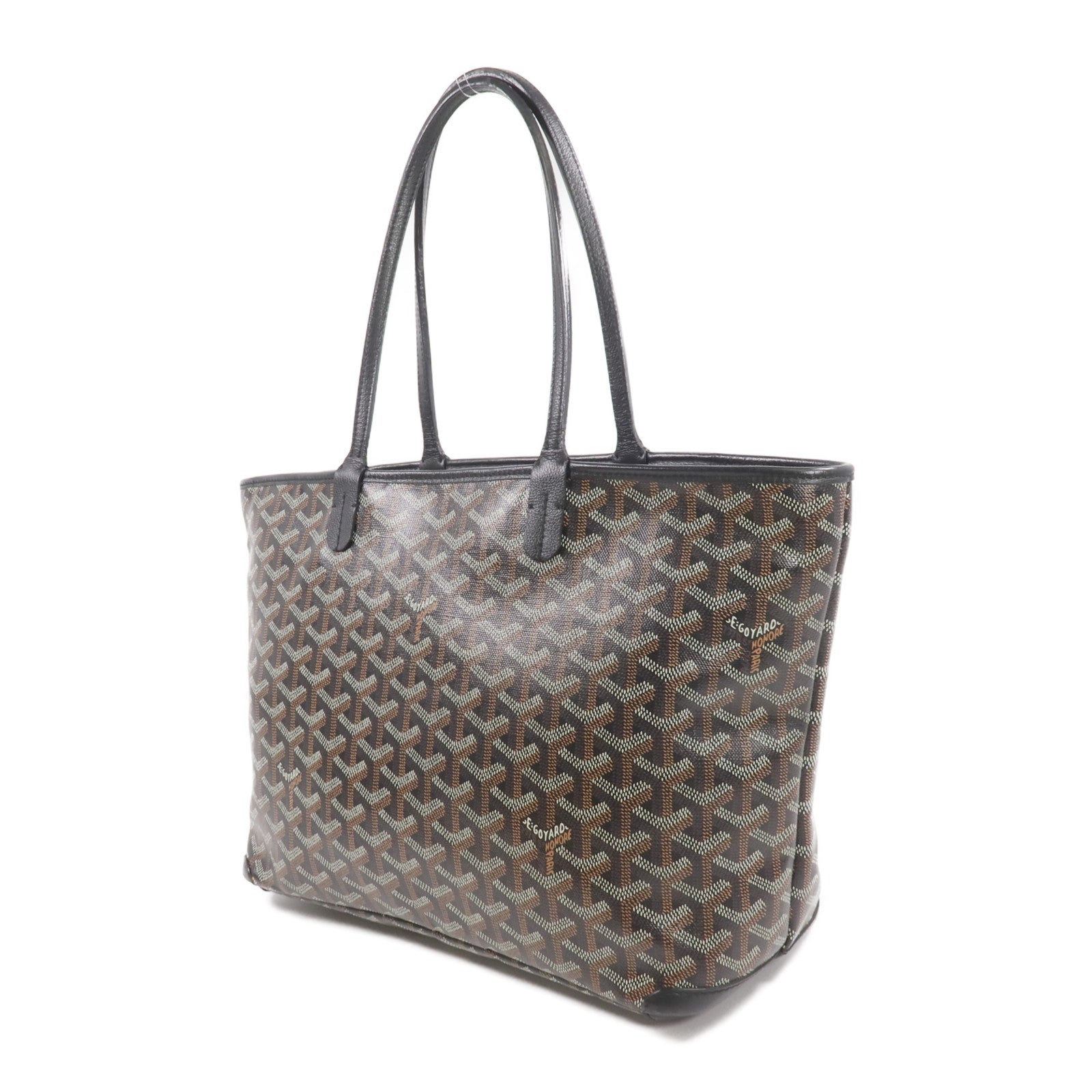 GOYARD 塗層帆布Artois PM銀扣肩背袋