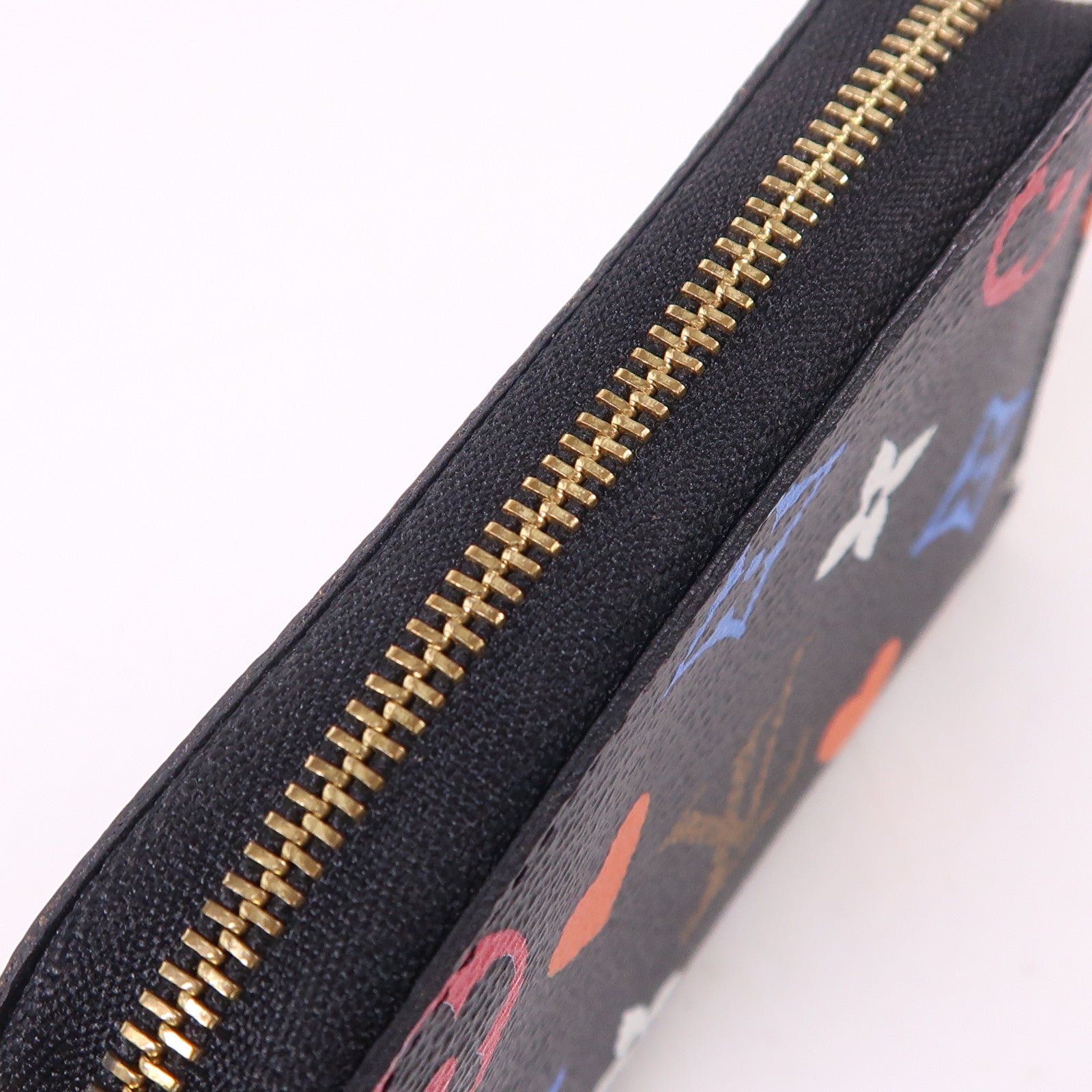 LOUIS VUITTON Monogram Game On Zippy Coin Purse金扣零錢包