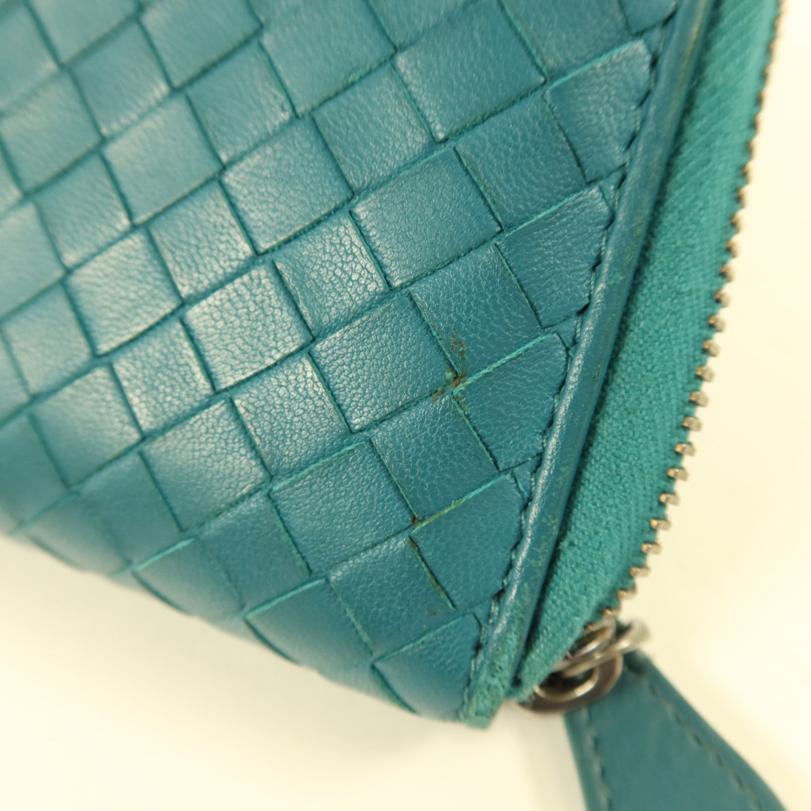 BOTTEGA VENETA 羊皮皮革Long Round Wallet長錢包