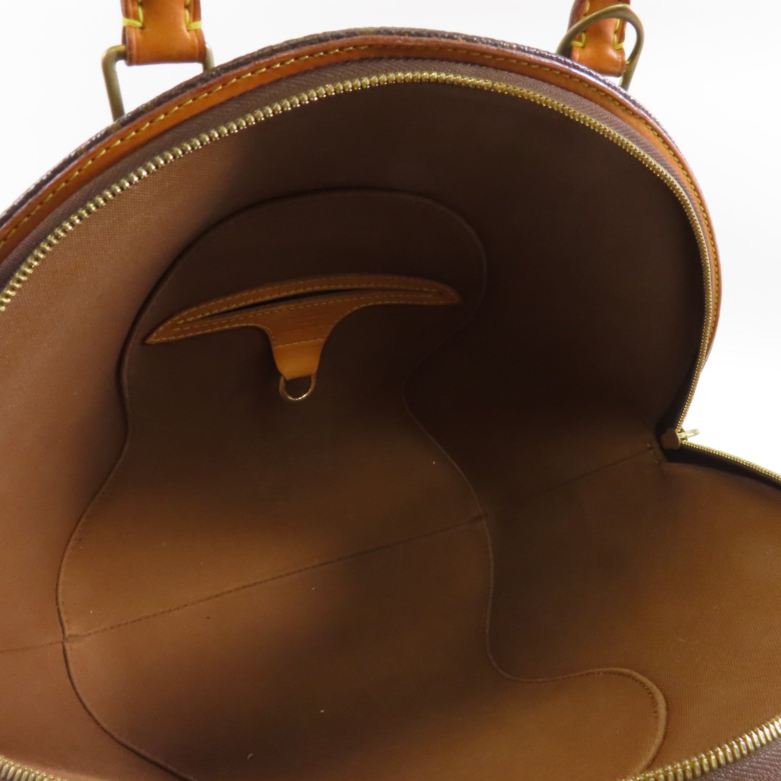 LOUIS VUITTON Monogram Elipse PM金扣手挽袋粉啡色