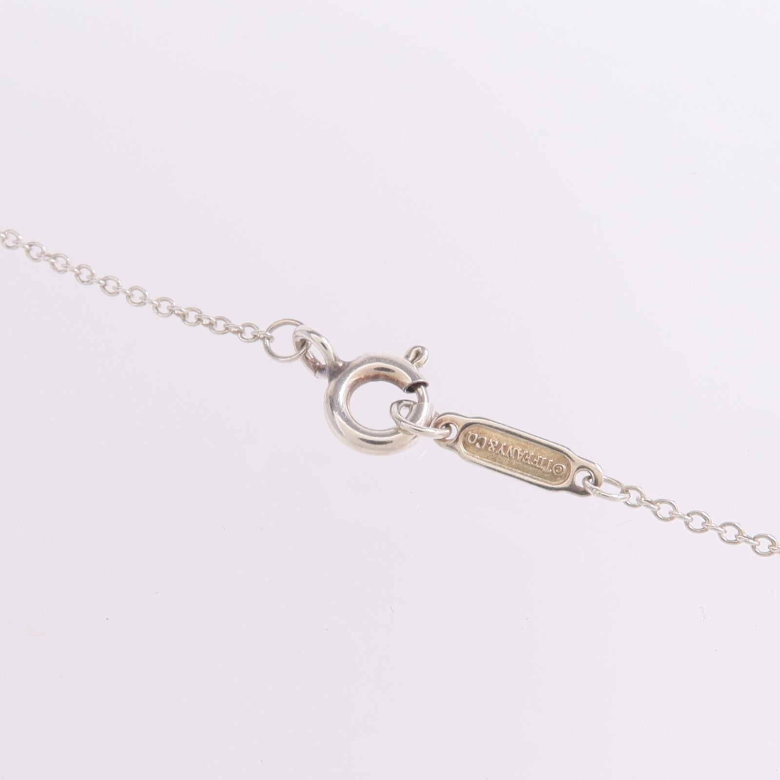 TIFFANY＆CO 925純銀Return To Tiffany Heart Pendant項鍊
