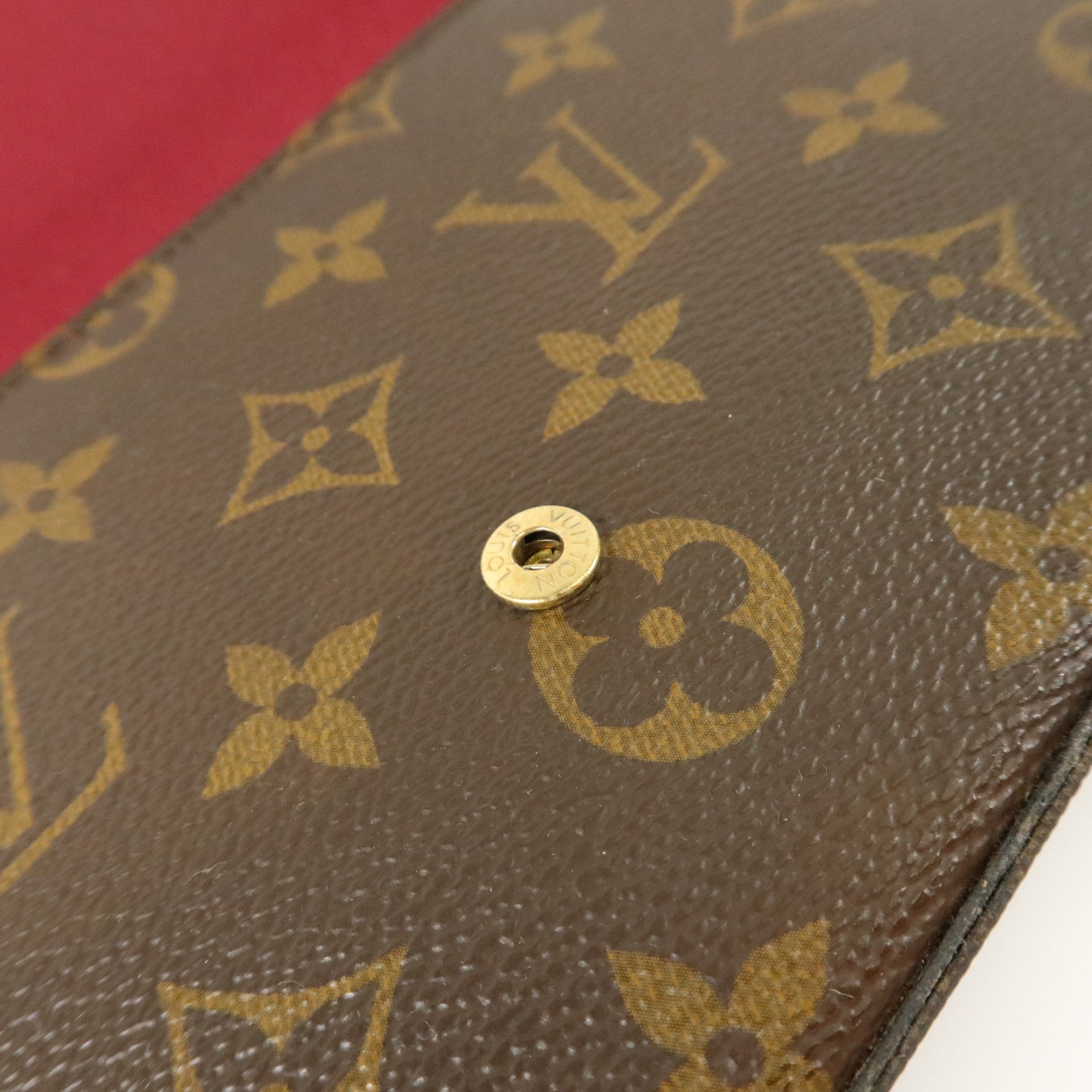 LOUIS VUITTON Monogram Pochette Felicie金扣鏈帶肩背袋