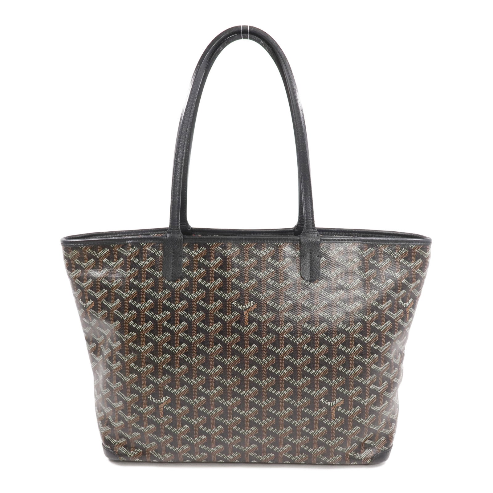 GOYARD 塗層帆布Artois PM銀扣肩背袋