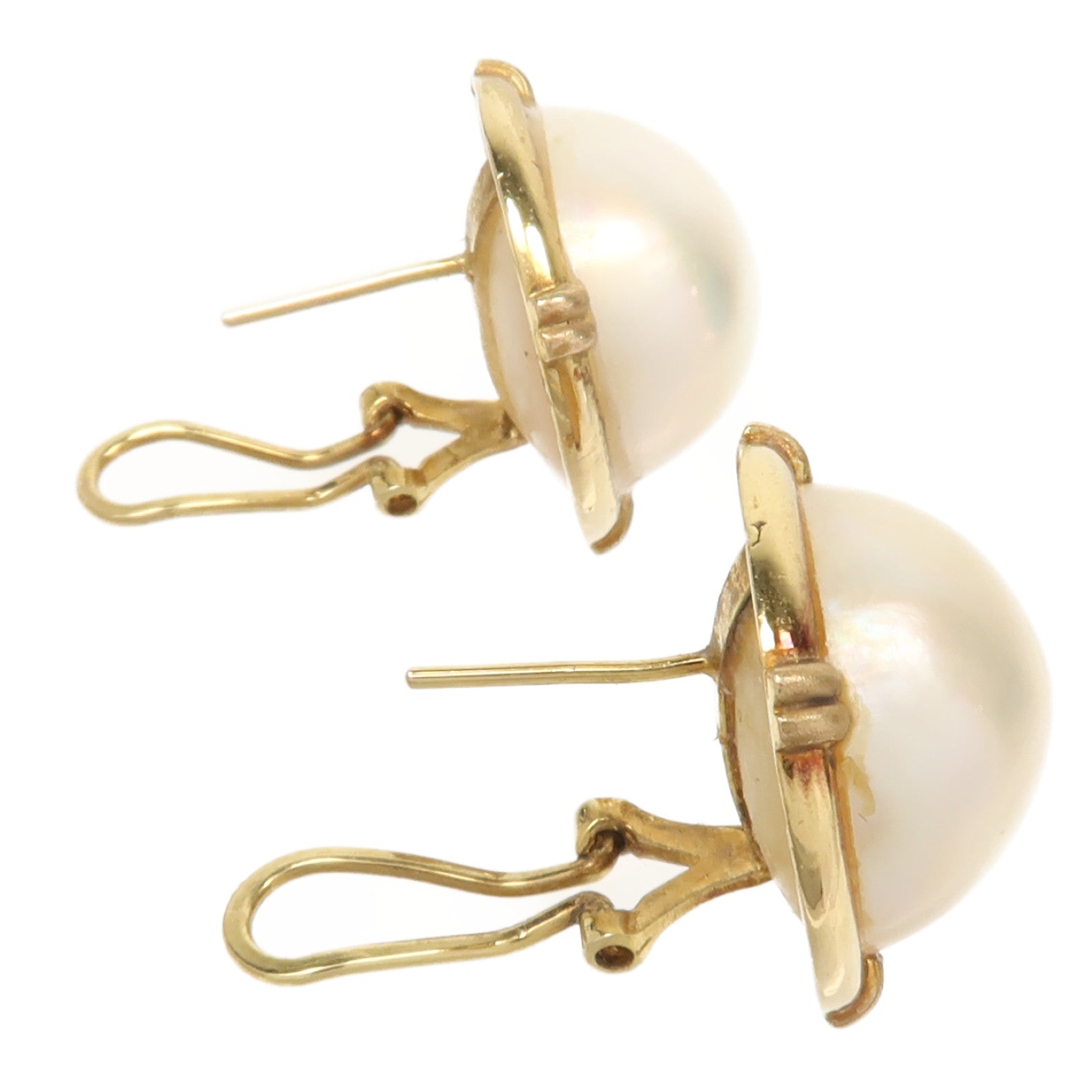 JEWELRY 【激減優惠】14K黃金Pearl Earrings珍珠耳環