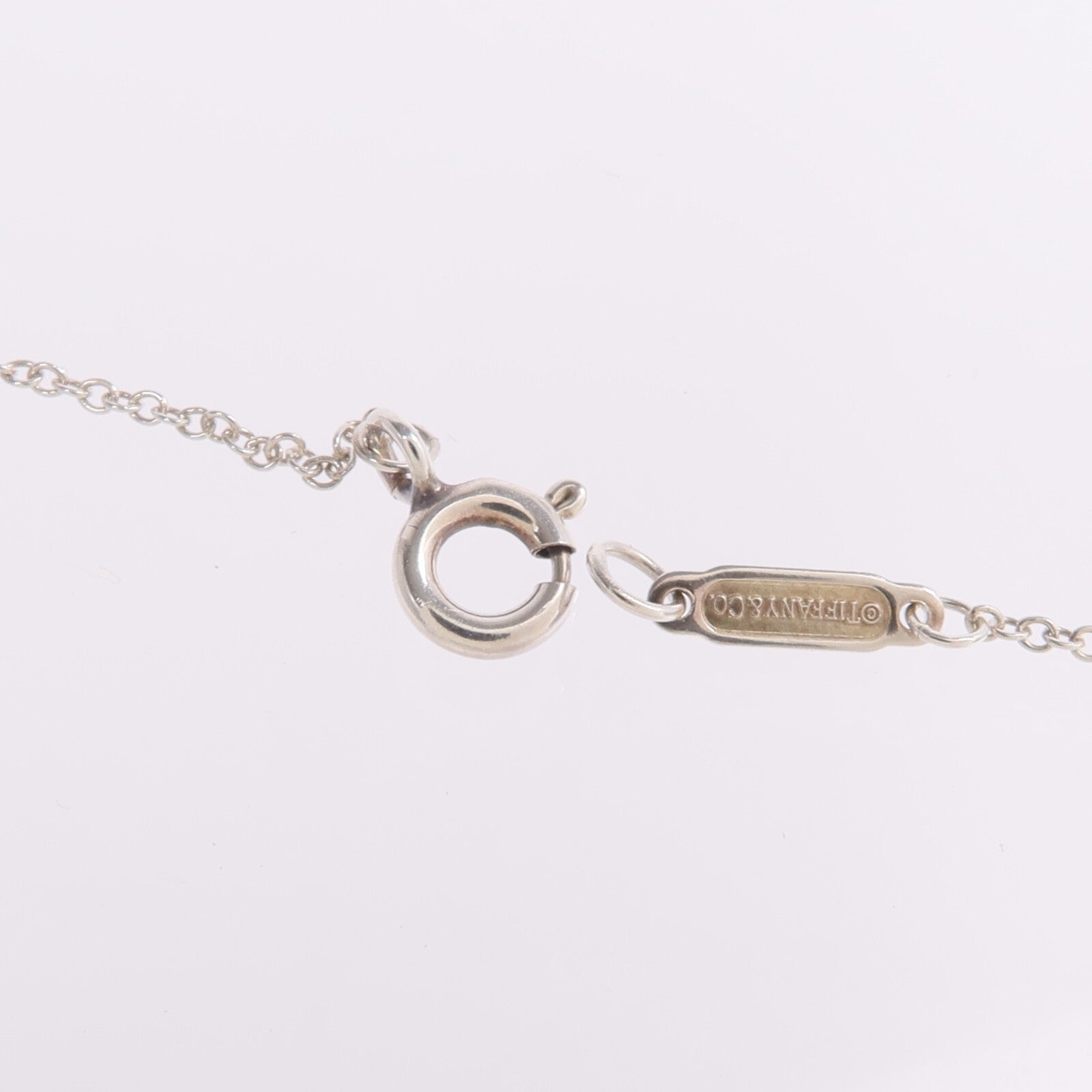 TIFFANY＆CO 925純銀Return To Tiffany Heart Pendant項鍊