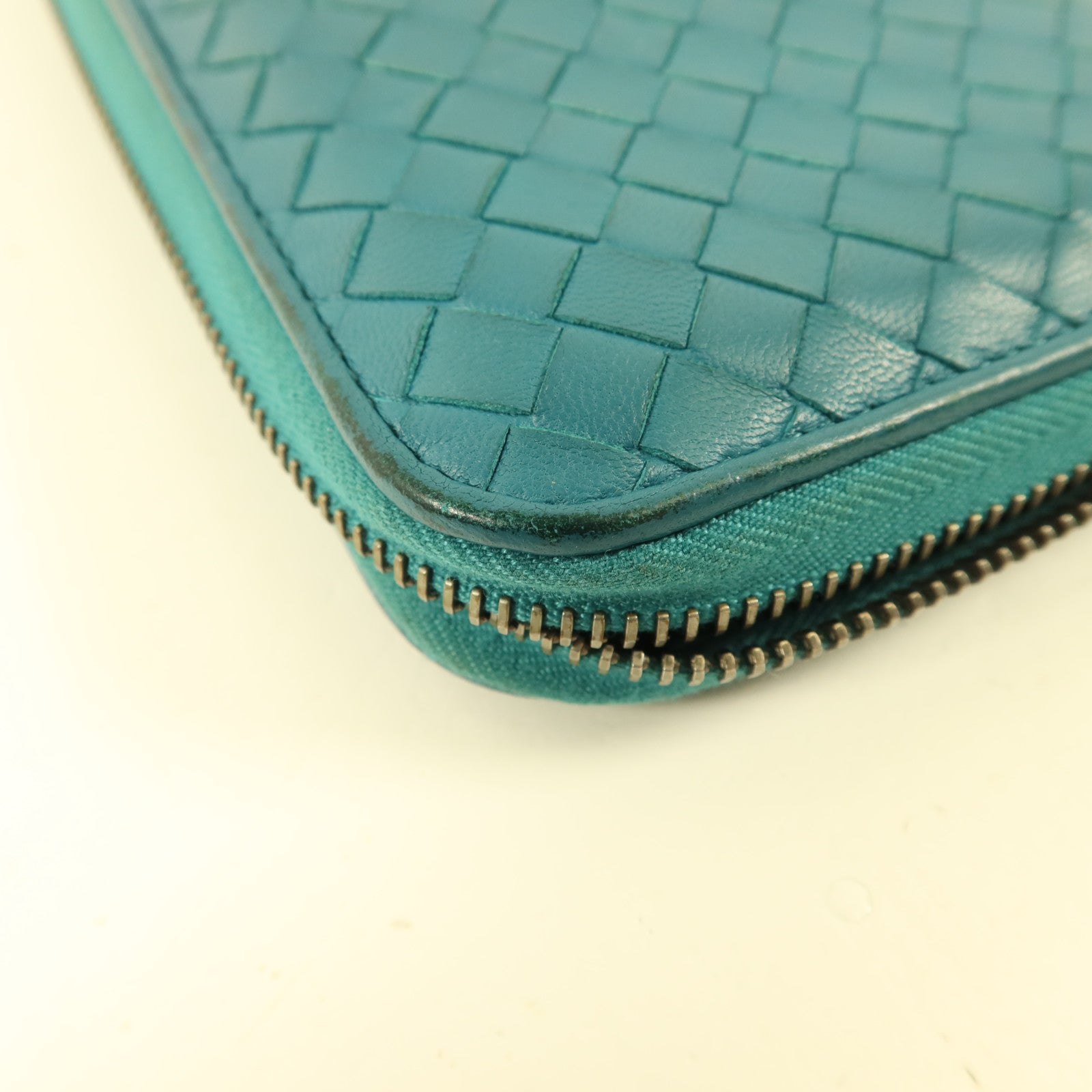 BOTTEGA VENETA 羊皮皮革Long Round Wallet長錢包
