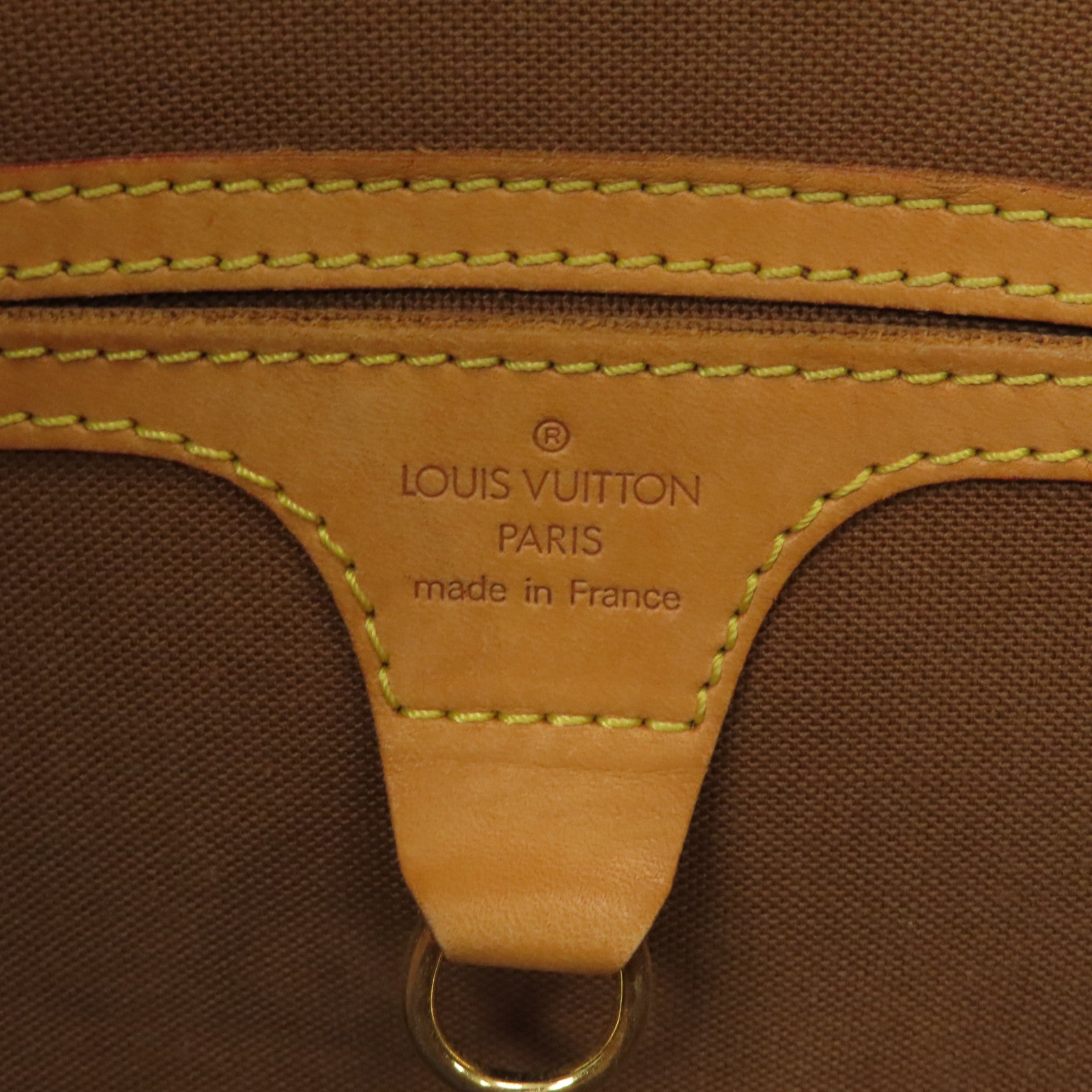 LOUIS VUITTON Monogram Elipse PM金扣手挽袋粉啡色