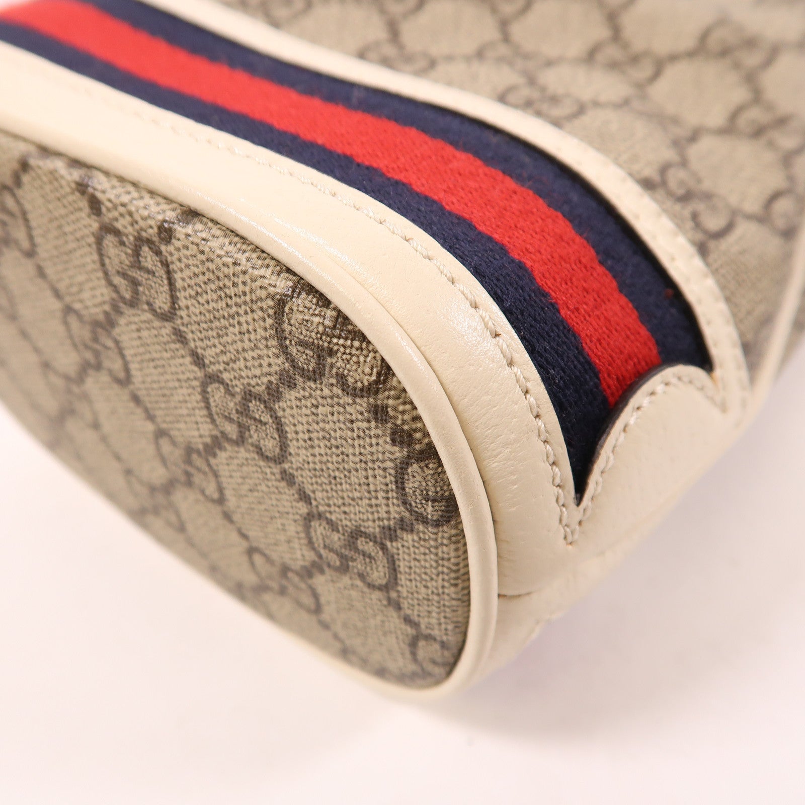 GUCCI 塗層帆布Ophidia GG Mini Bucket金扣手挽肩背兩用袋