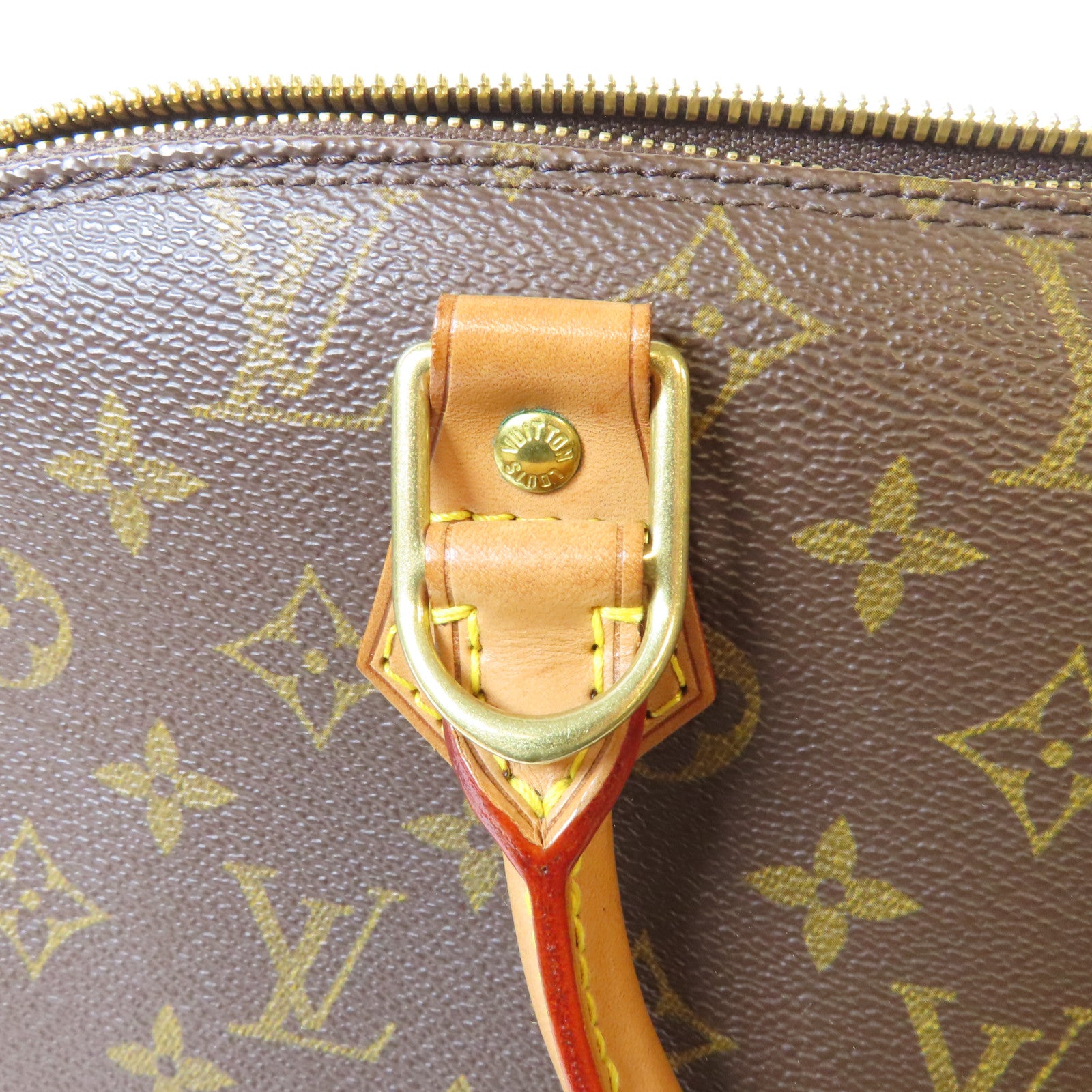 LOUIS VUITTON 【激減優惠】Monogram Alma金扣手挽袋啡色