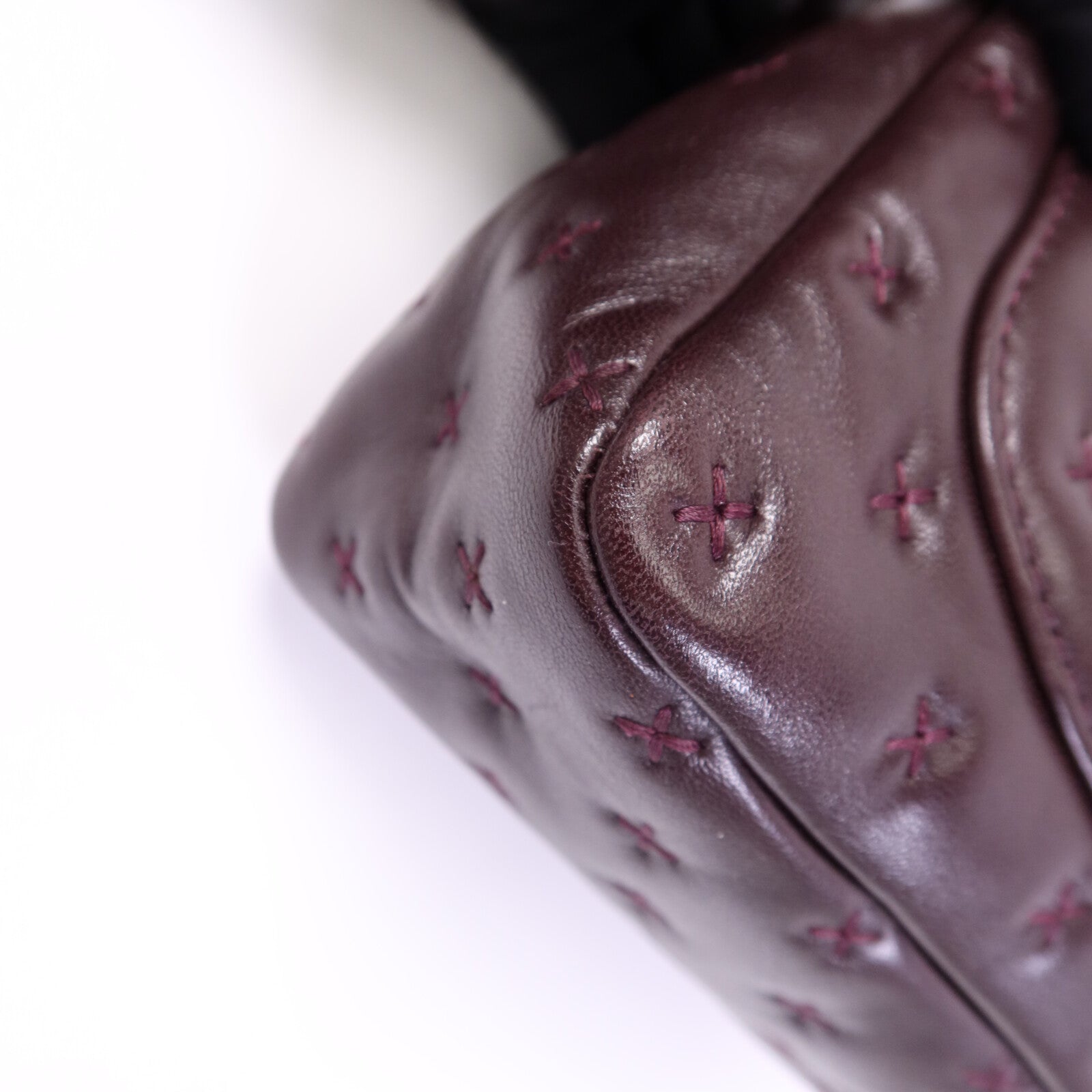 CHANEL 羊皮皮革CoCo Handle金扣鏈帶手挽肩背兩用袋