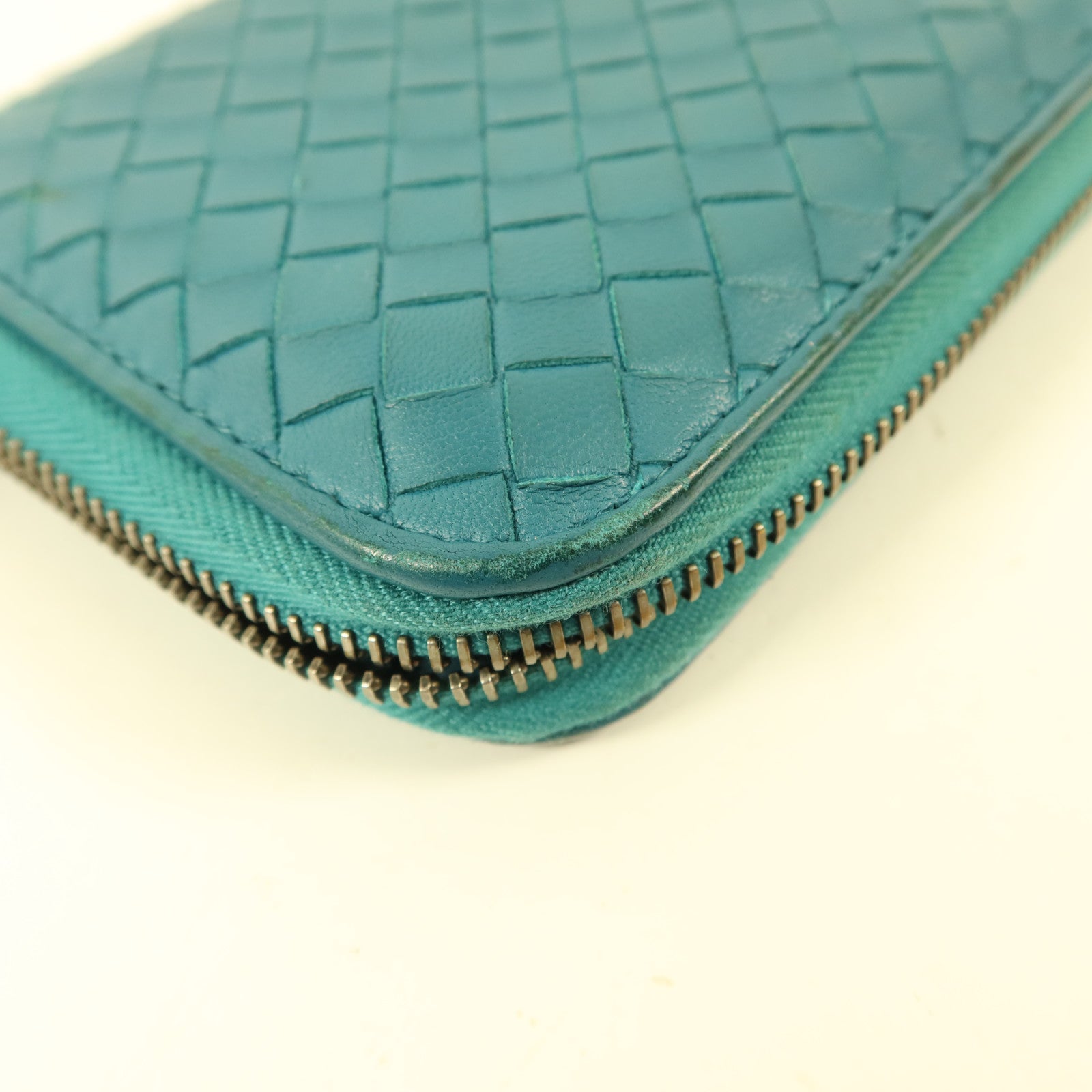 BOTTEGA VENETA 羊皮皮革Long Round Wallet長錢包
